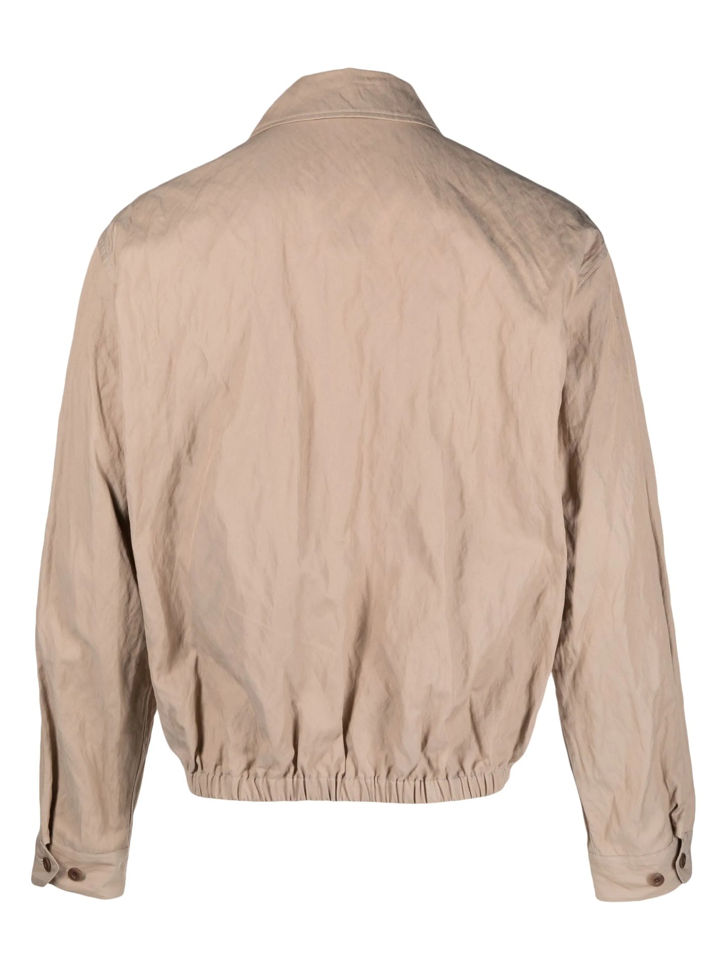 zipped shirt jacket