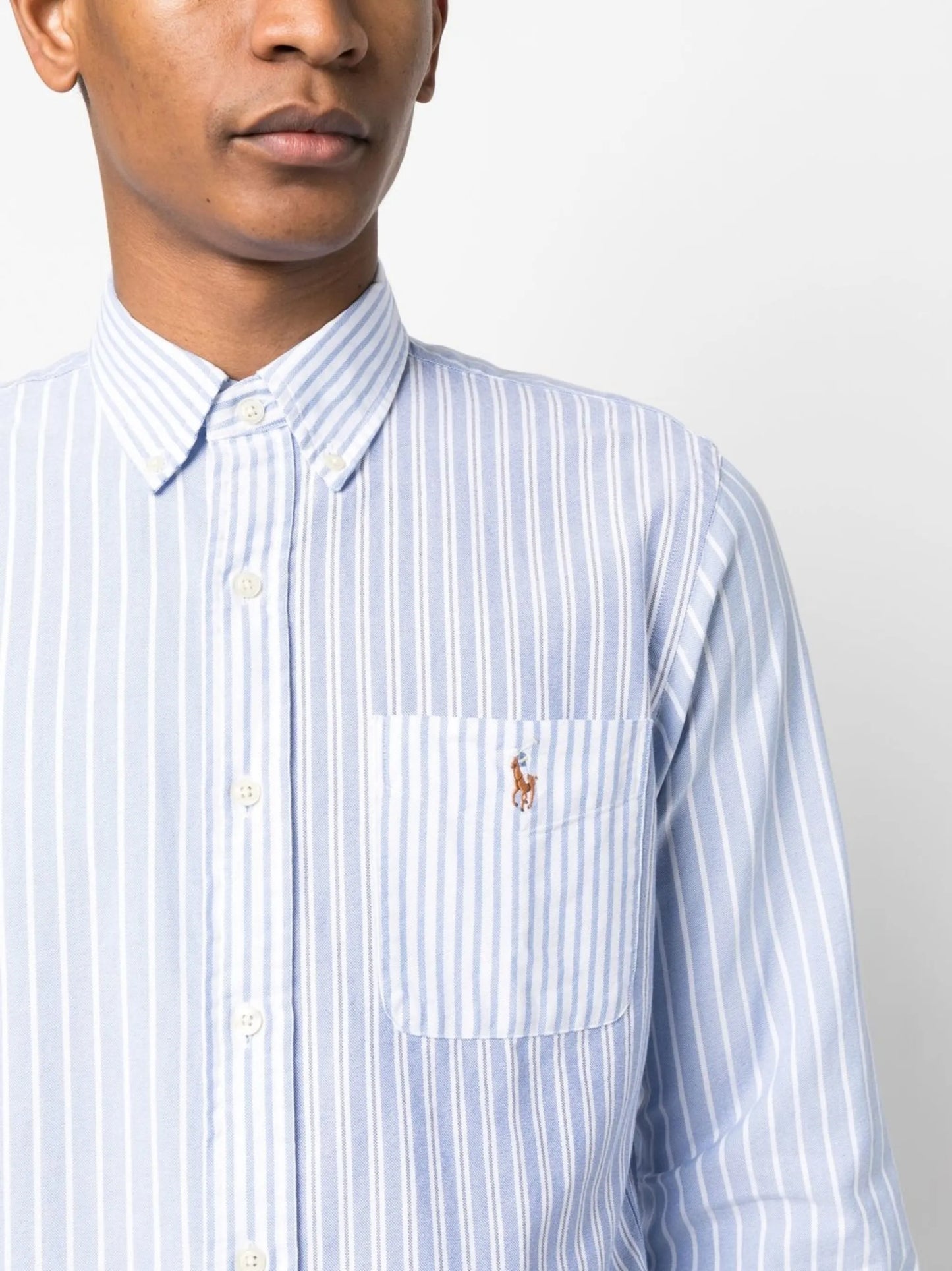Polo Pony striped cotton shirt