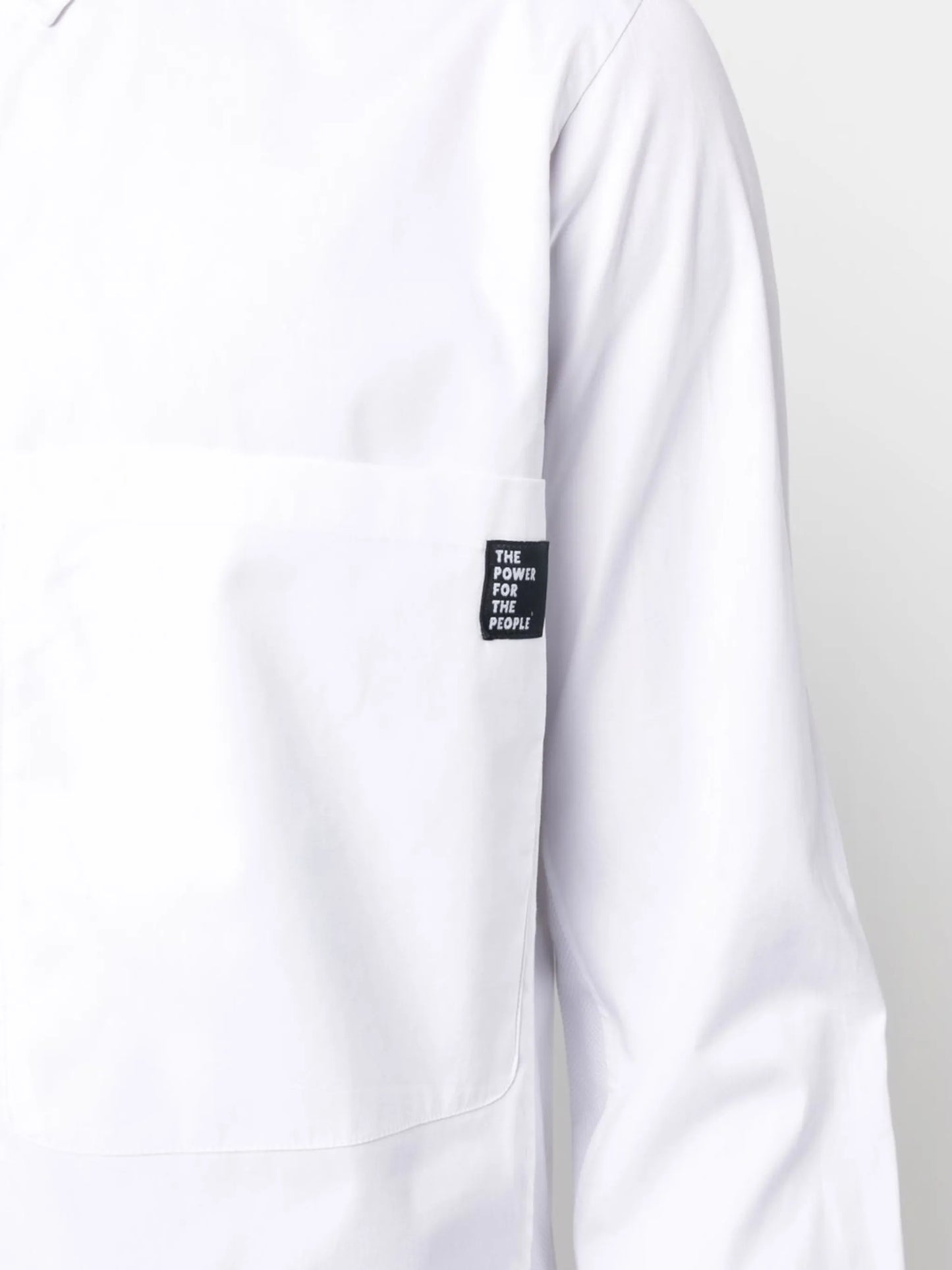 logo-patch shirt