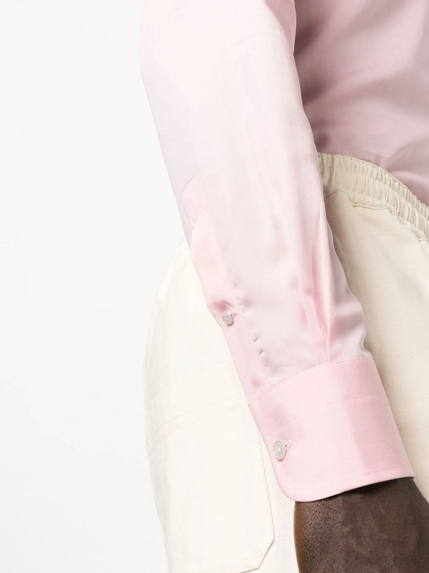 classic-collar long-sleeve shirt