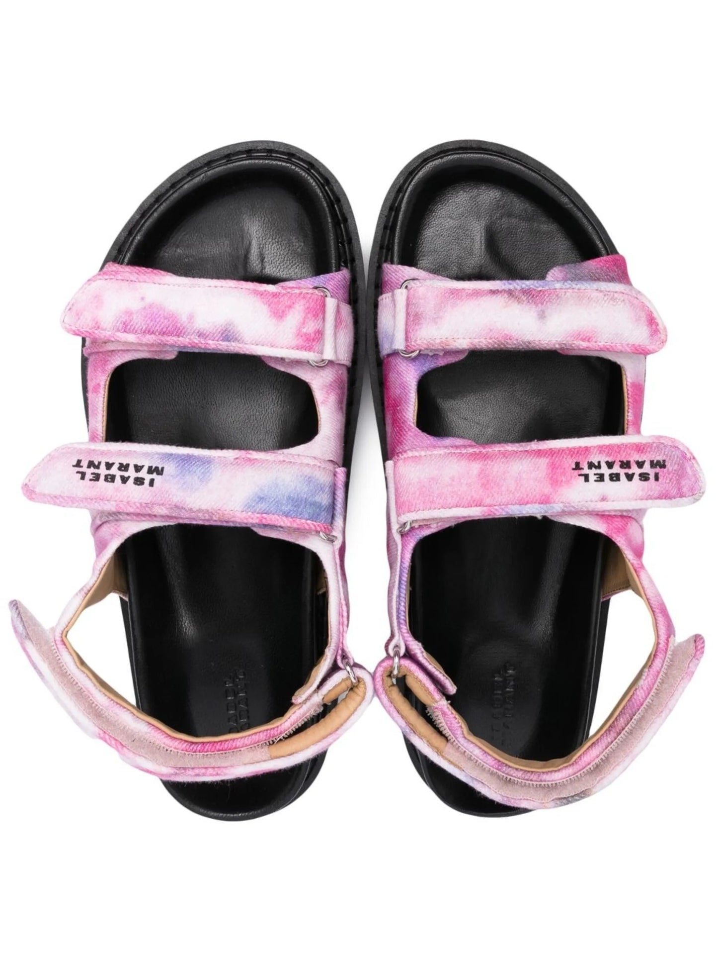 Madee tie-dye slingback sandals