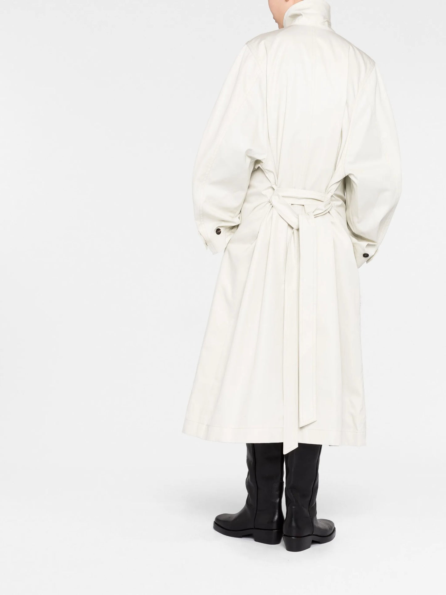 belted trench coat