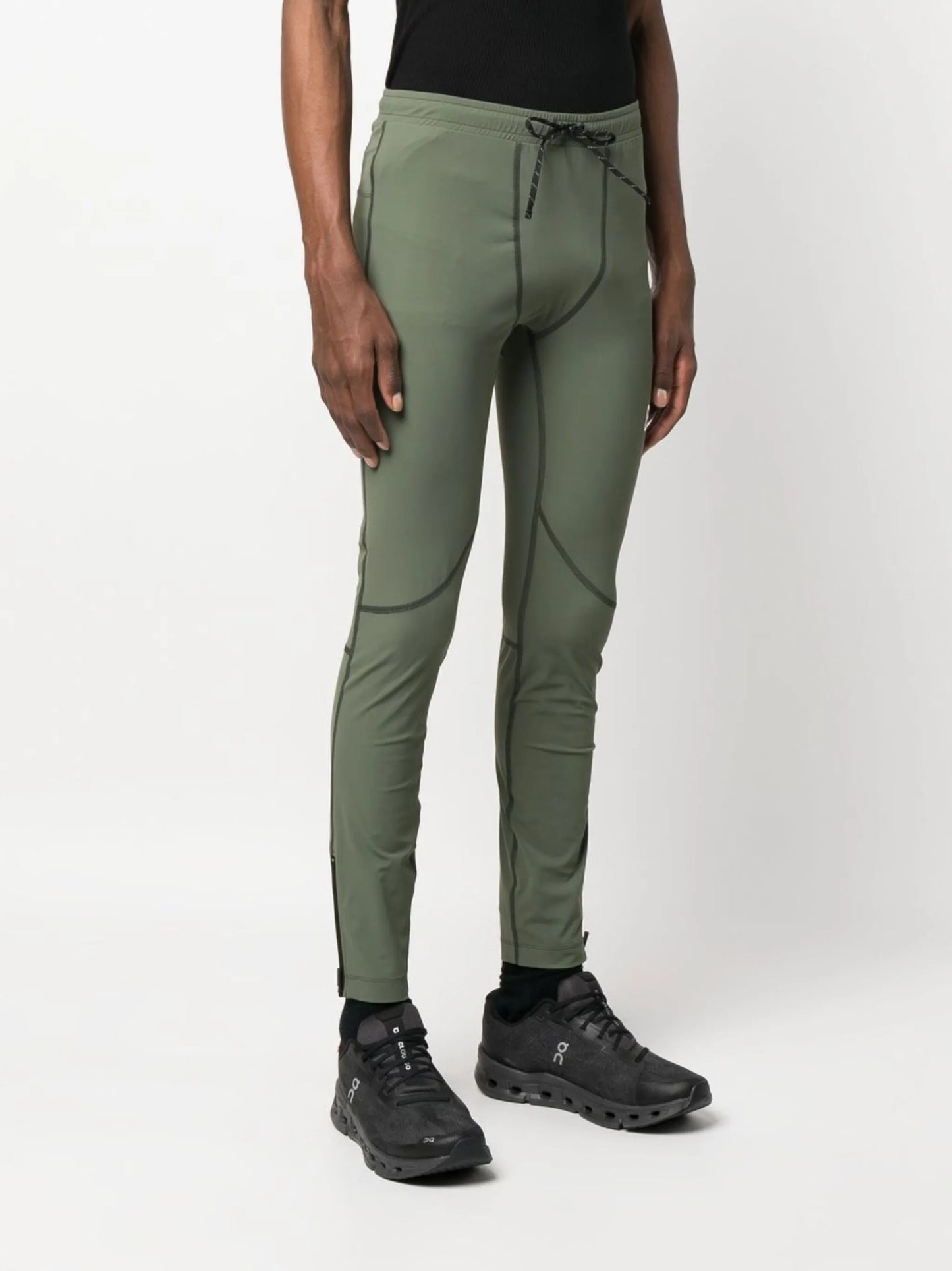 Lono logo-print performance tights