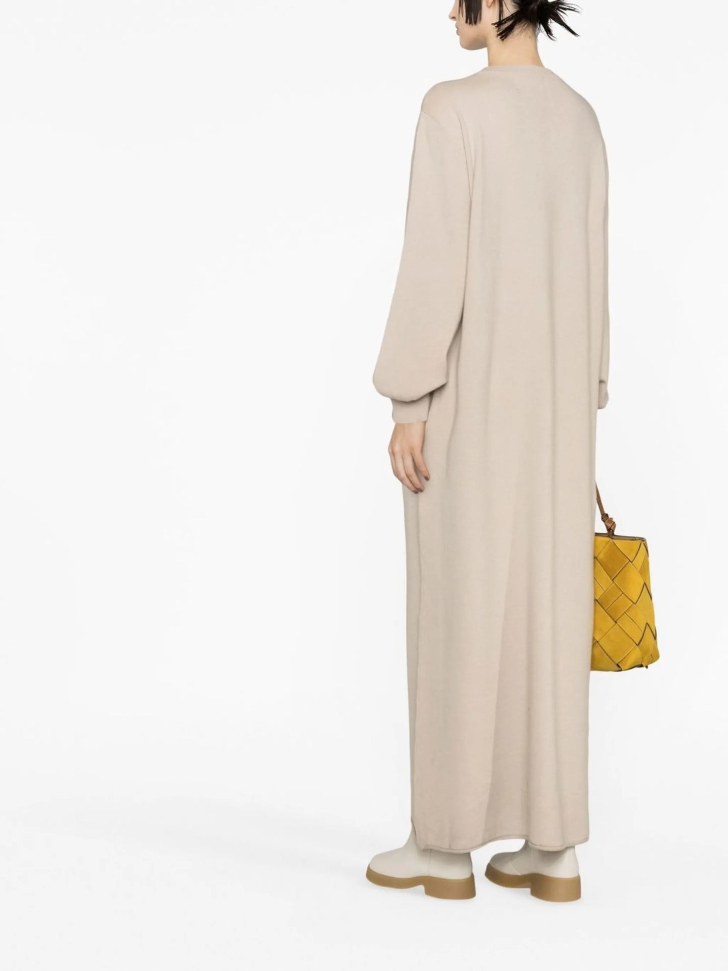 button-up cashmere cardigan