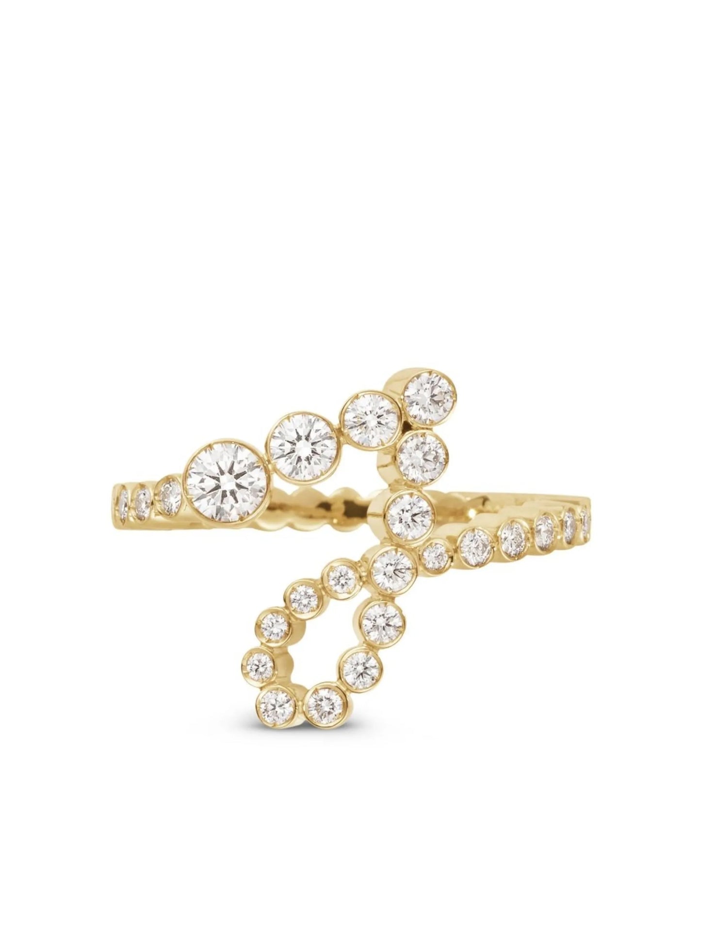 18kt yellow gold Ensemble Coeur J ring