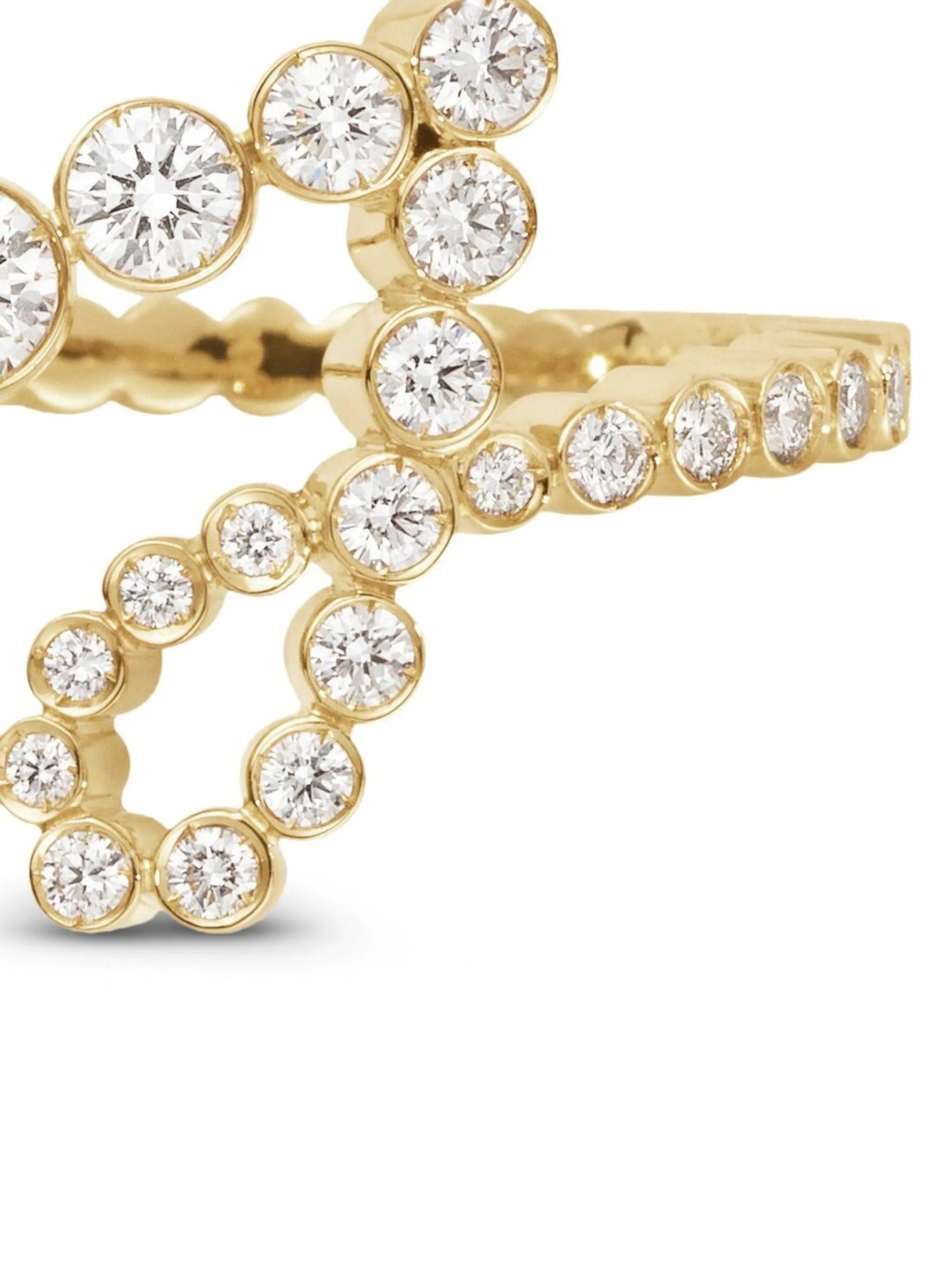 18kt yellow gold Ensemble Coeur J ring