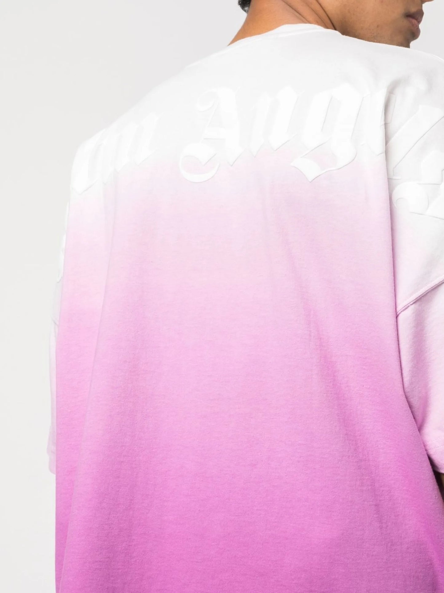 gradient logo-print T-shirt