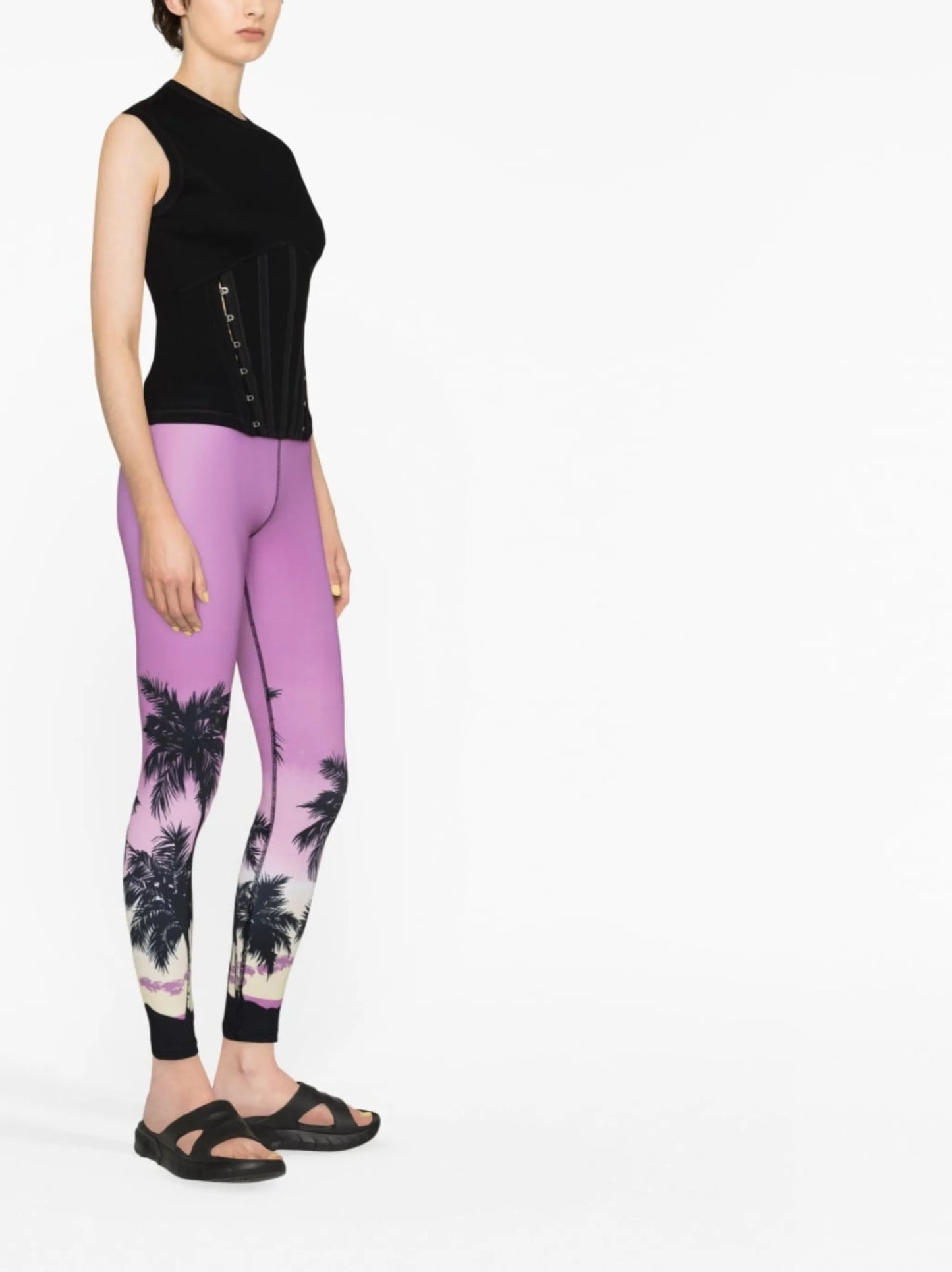 Sunset logo-print leggings