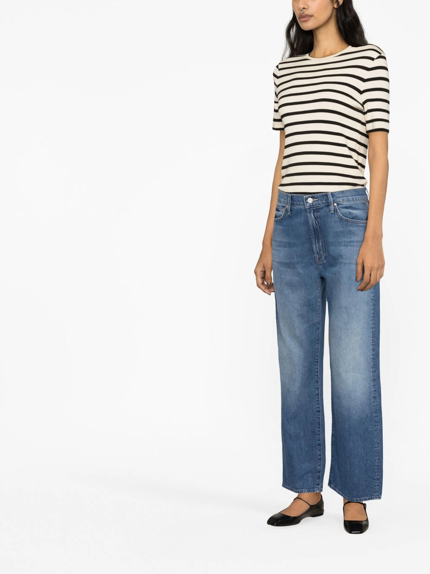 The Dodger Ankle cropped straight-leg jeans