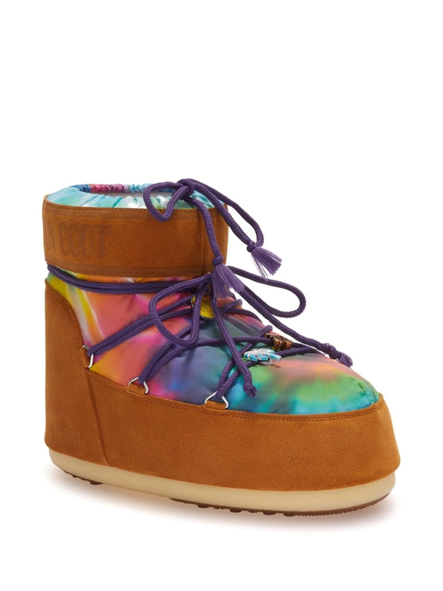 X Moon Boot Icon tie-dye boots