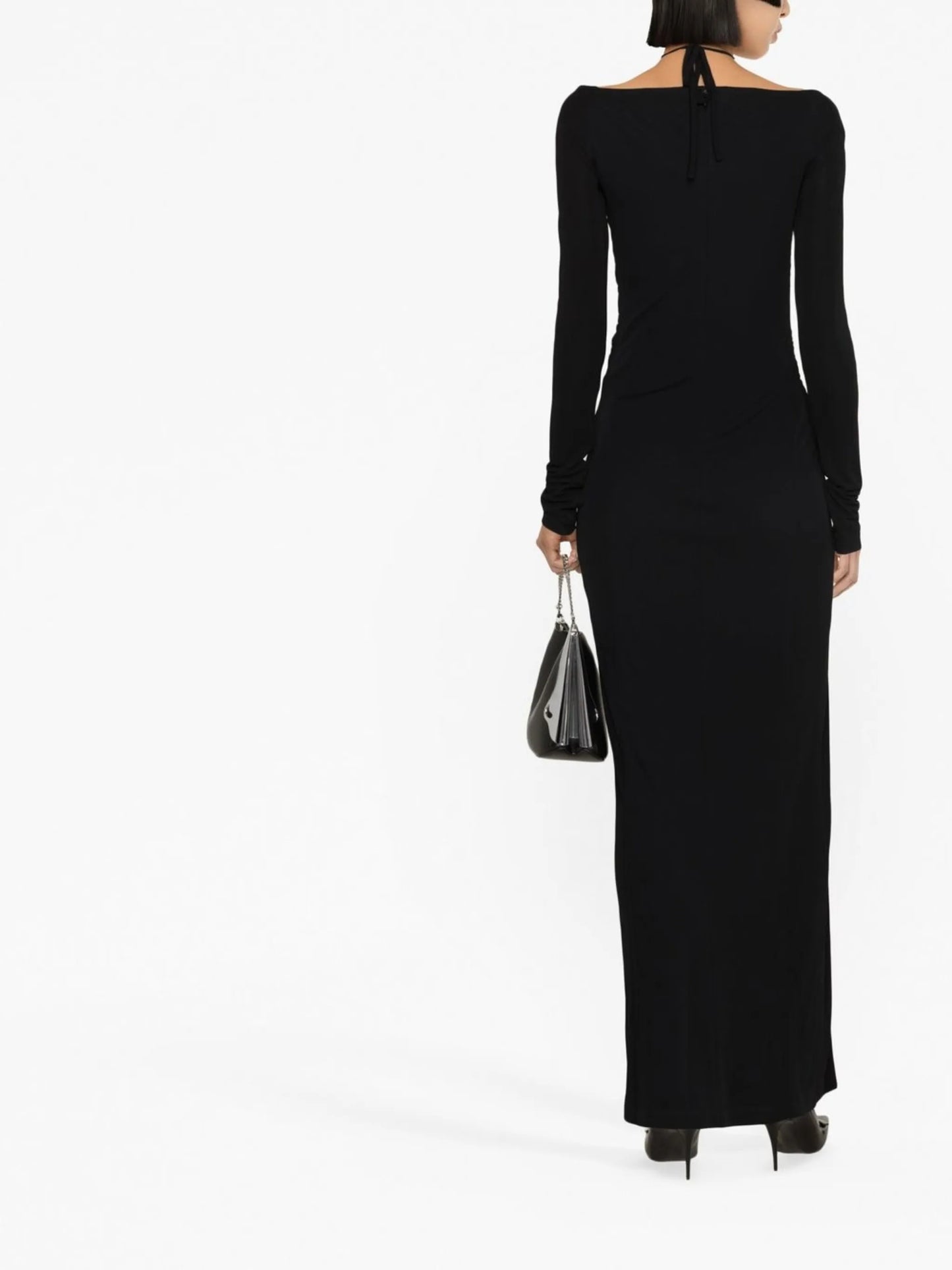 Mobious slit gown