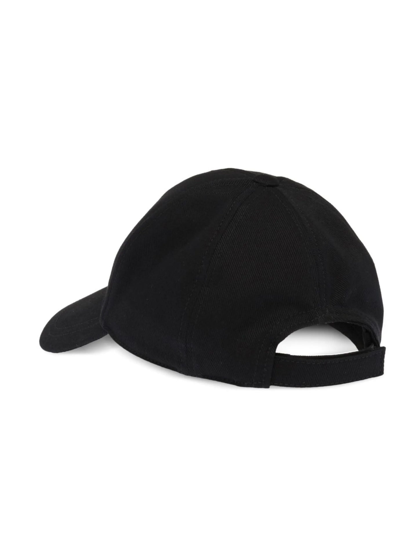 Drill logo-embroidered cap