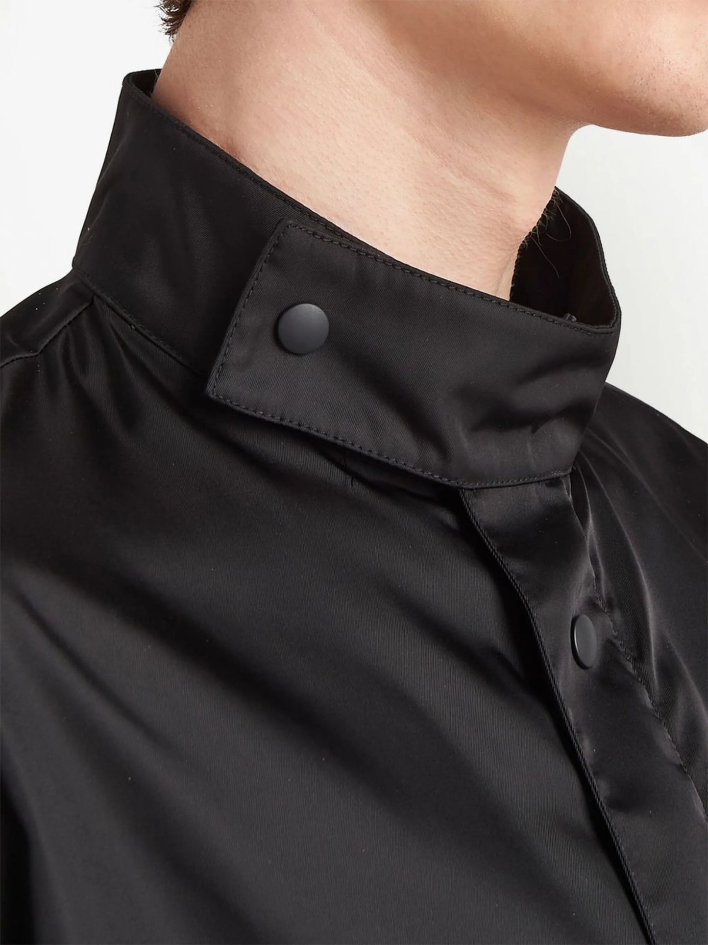 Re-Nylon triangle-logo shirt