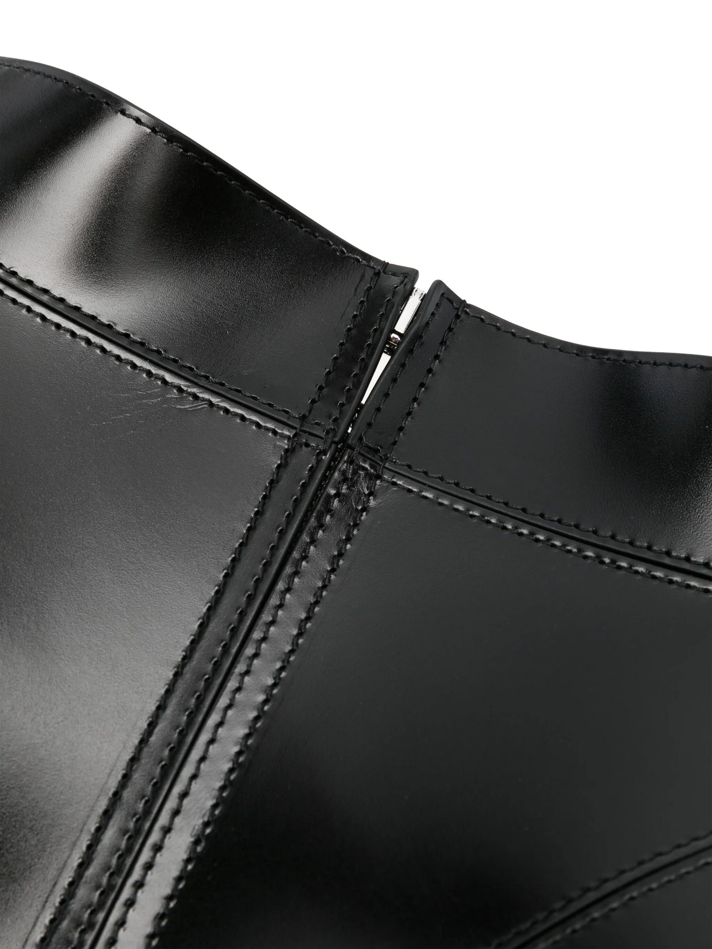 leather corset-style belt