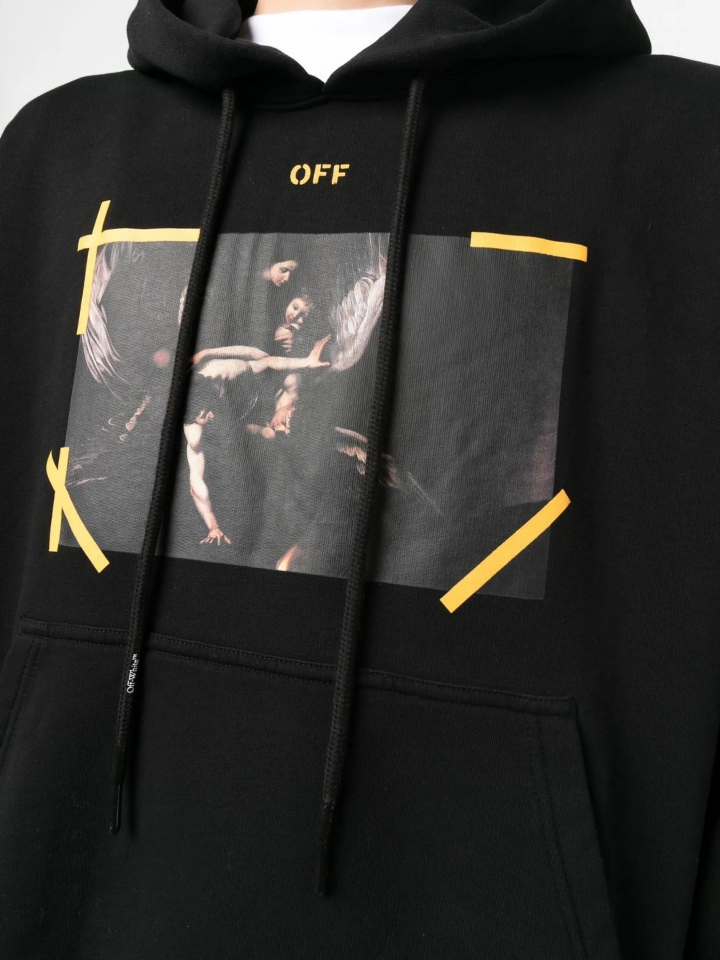 Arrows Caravaggio print hoodie