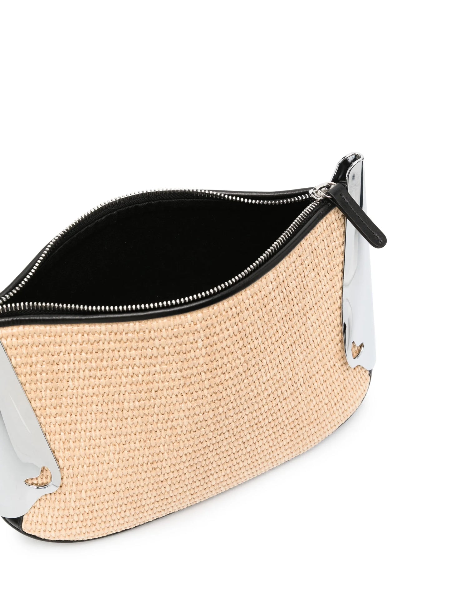 woven-raffia shoulder bag