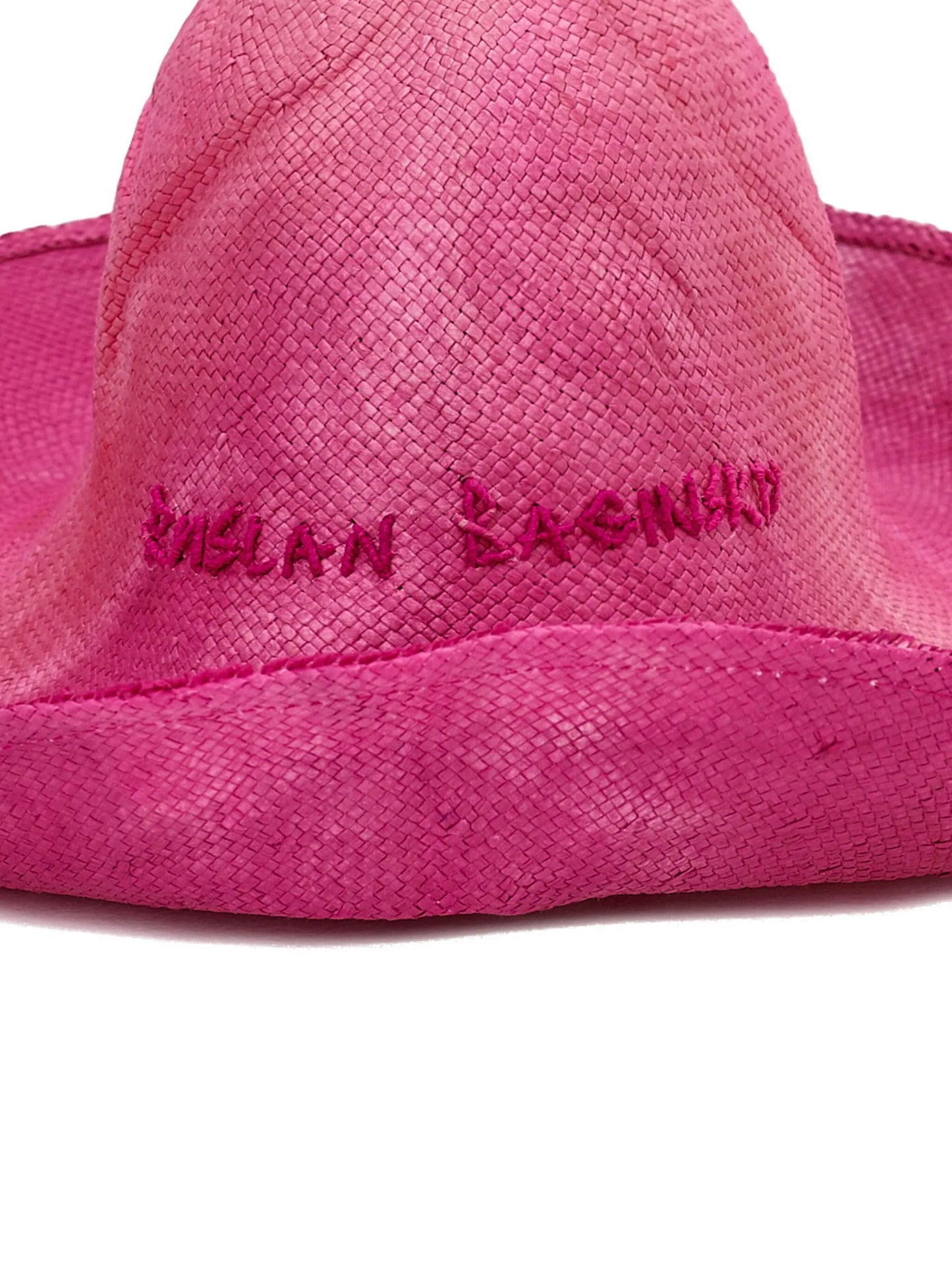 tie-dye print logo sun hat