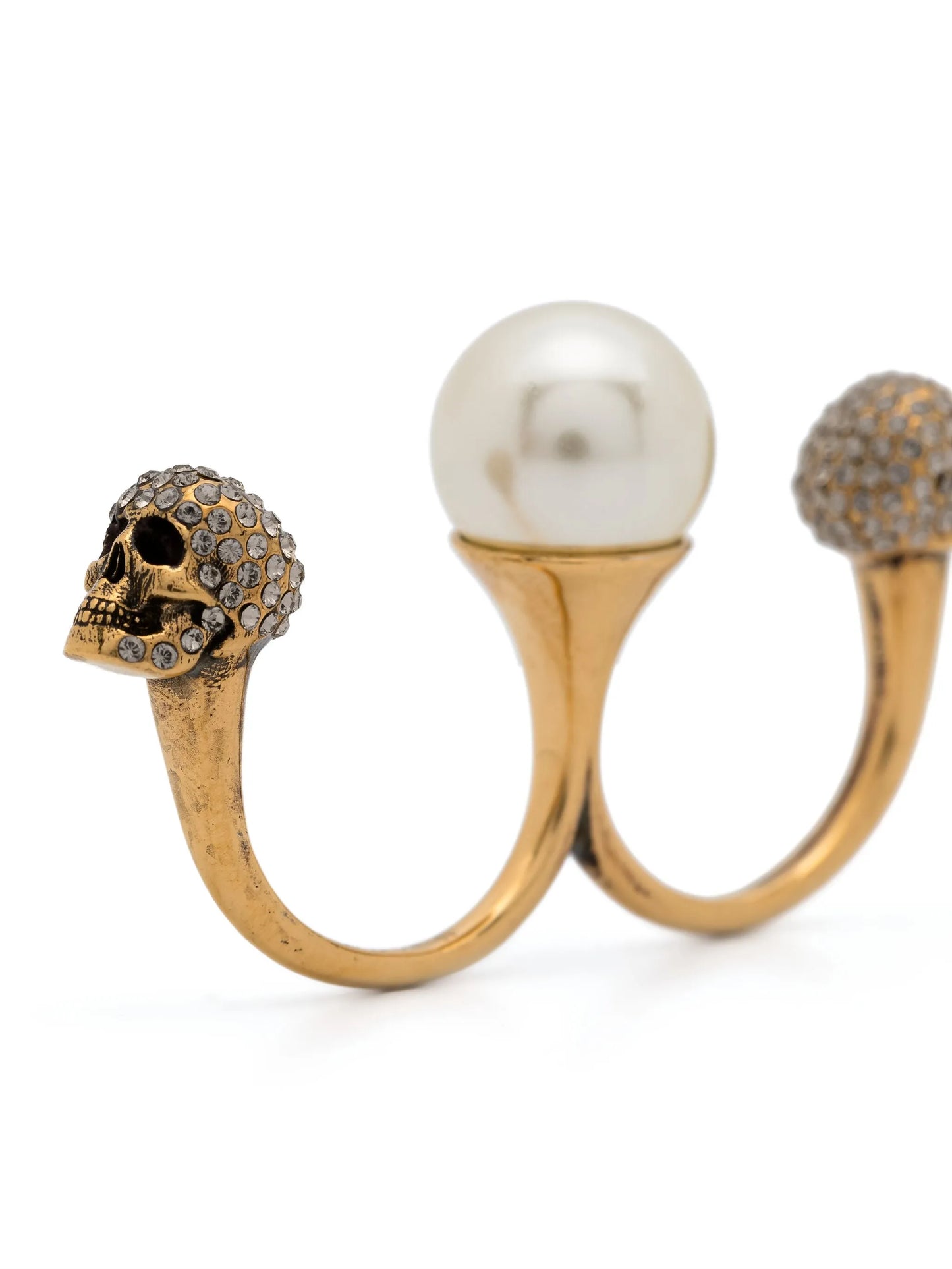 skull knuckleduster ring