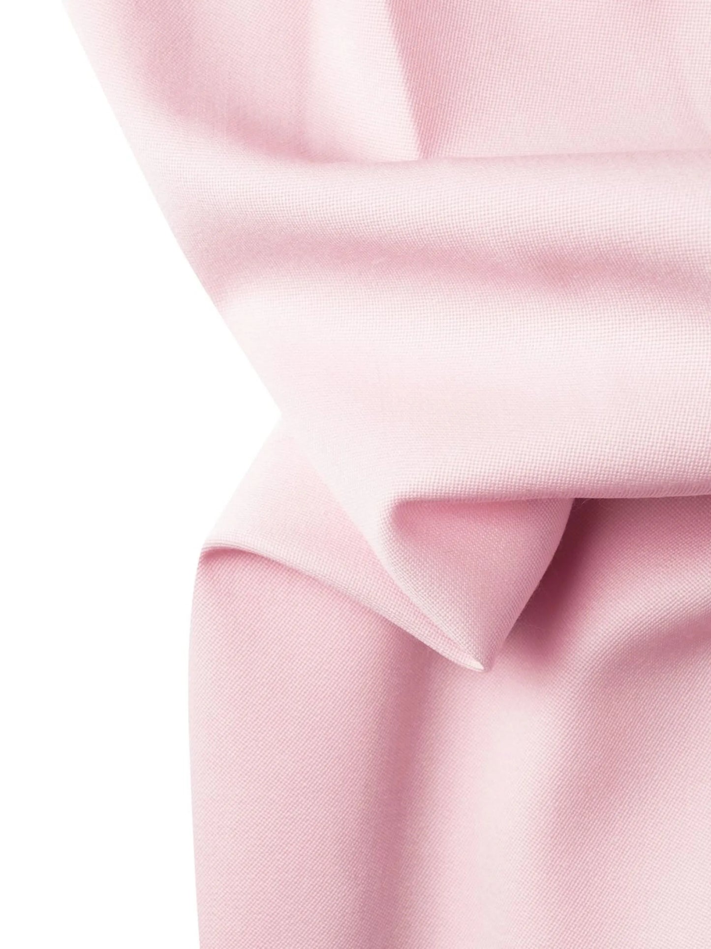 pleated high-waisted trousers