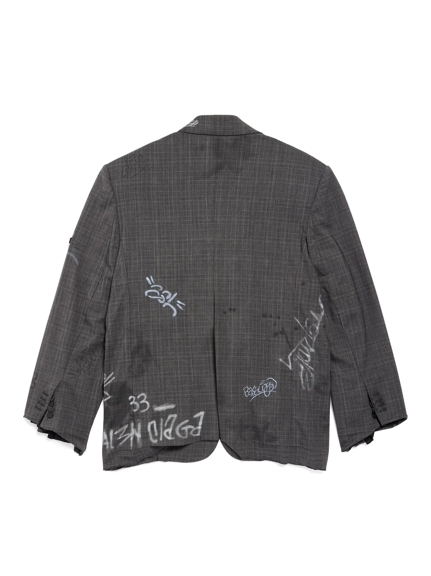 Graffiti Skater wool blazer