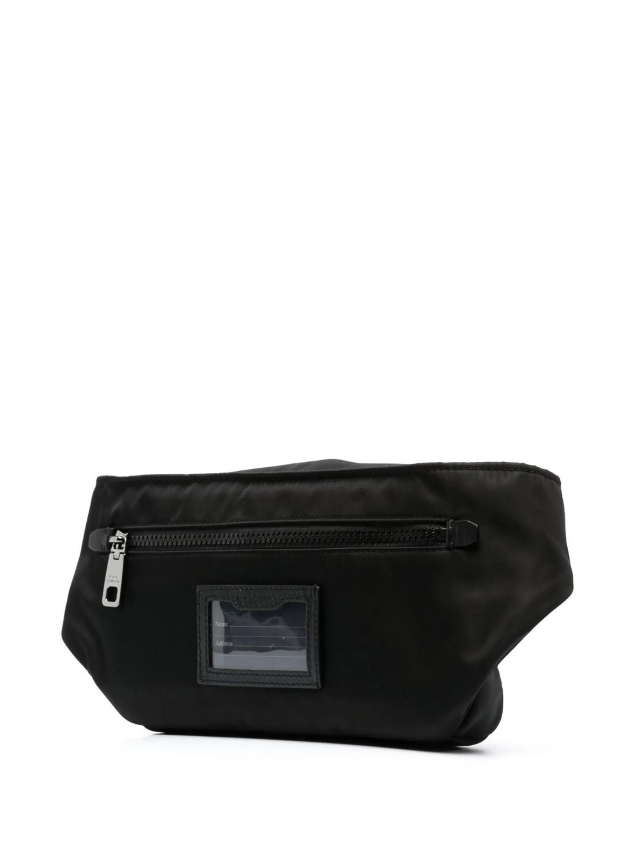 embossed-logo belt bag