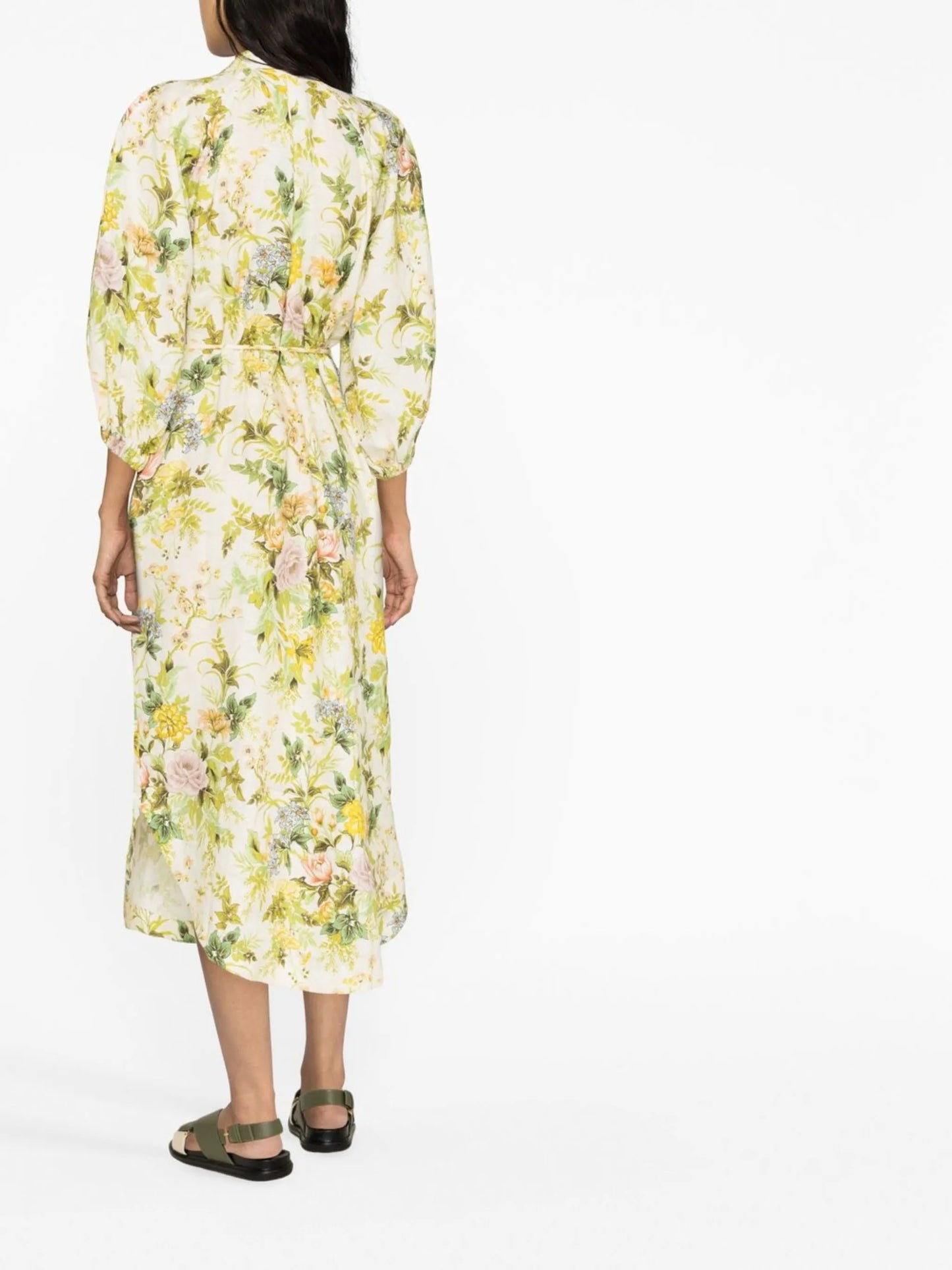 Eden floral-print dress