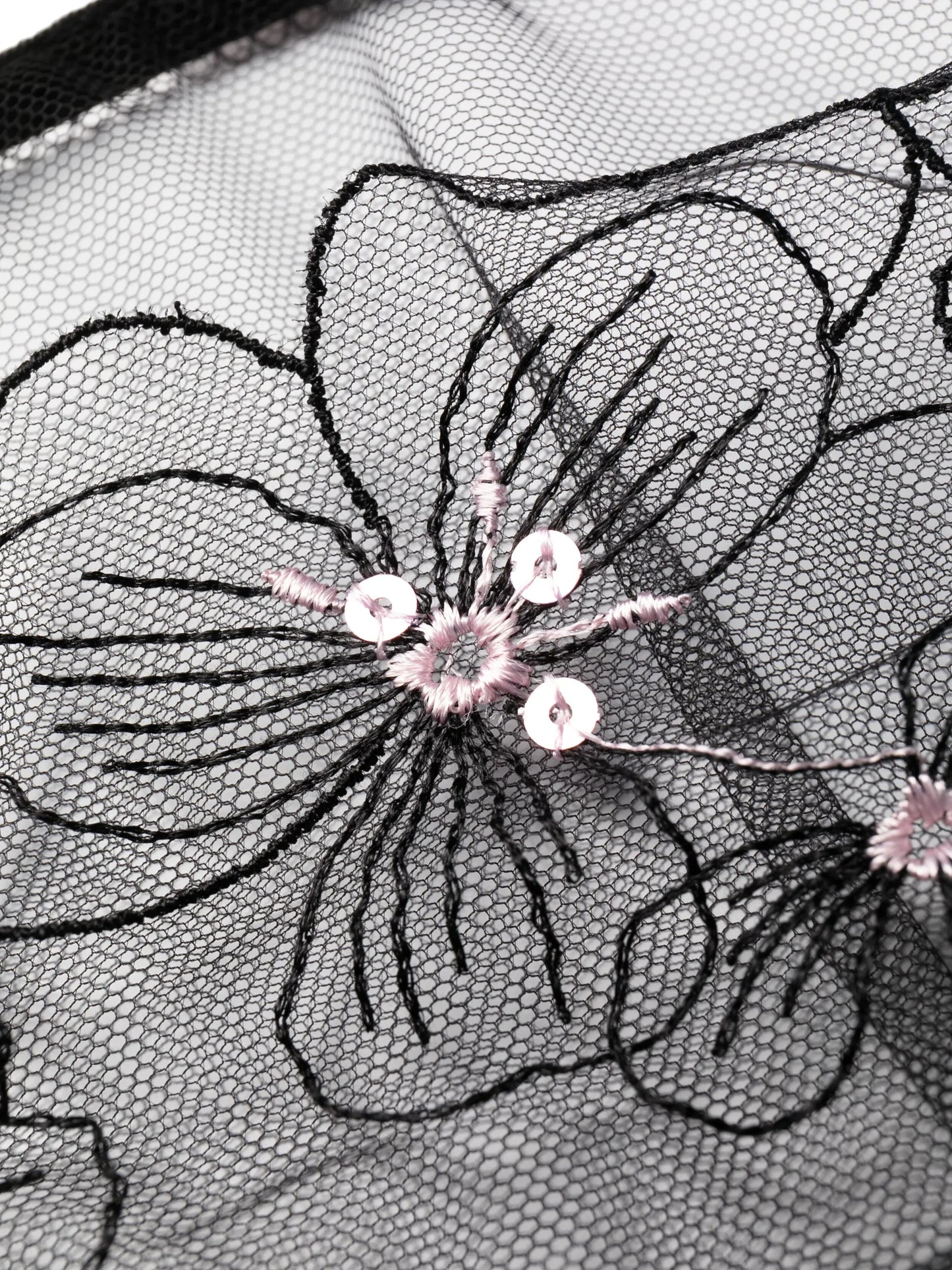 lace-panel bow-detail briefs