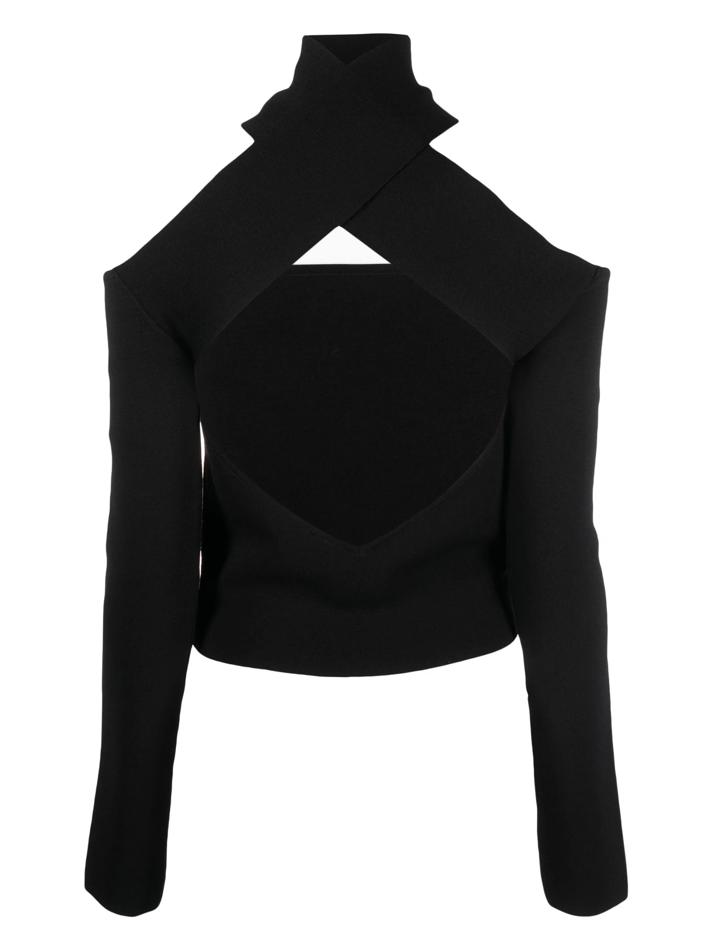 Molins off-shoulder cut-out top