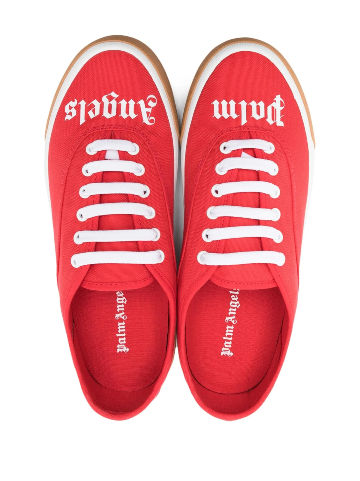 logo-print lace-up sneakers