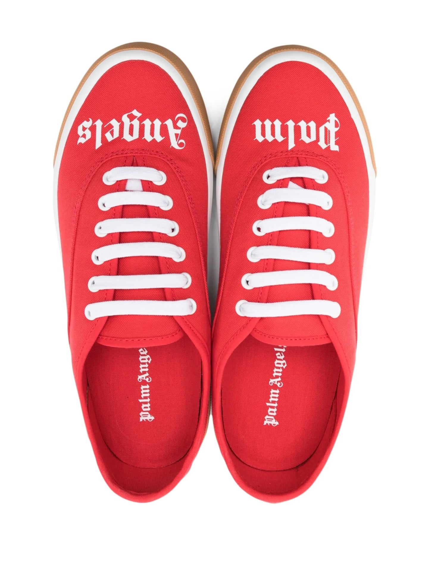logo-print lace-up sneakers