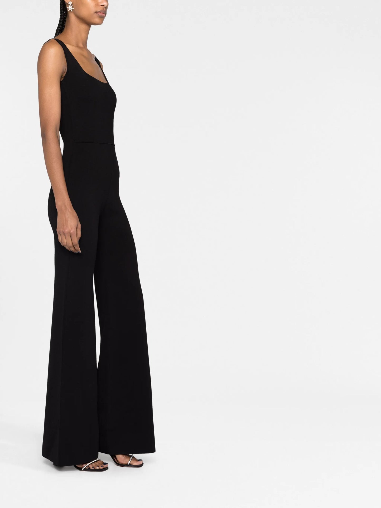 Grado wide-leg jersey jumpsuit