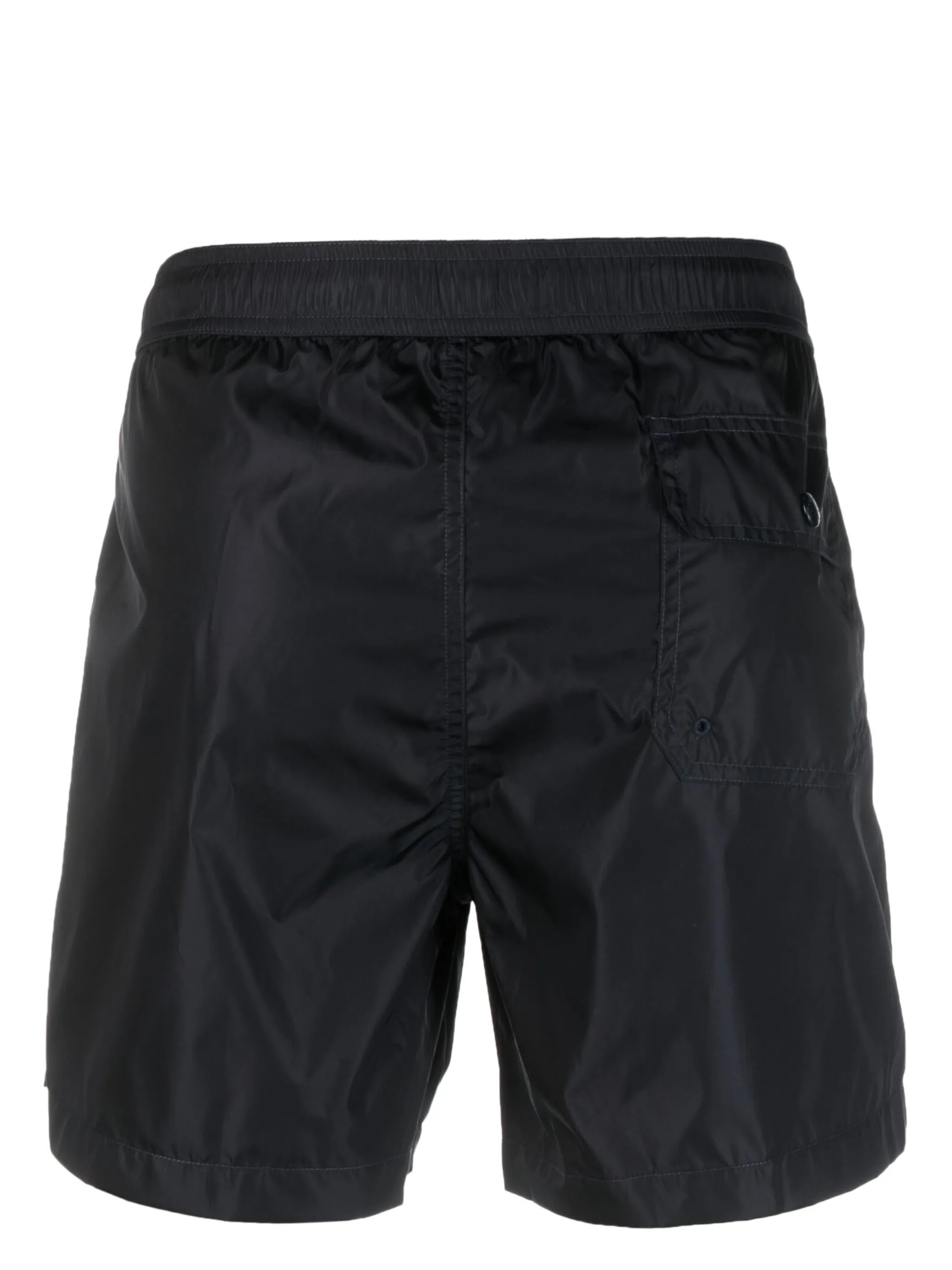 logo-patch swim shorts