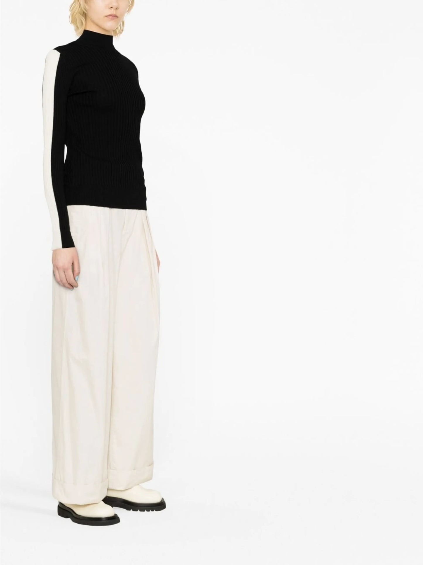 roll-neck sweater
