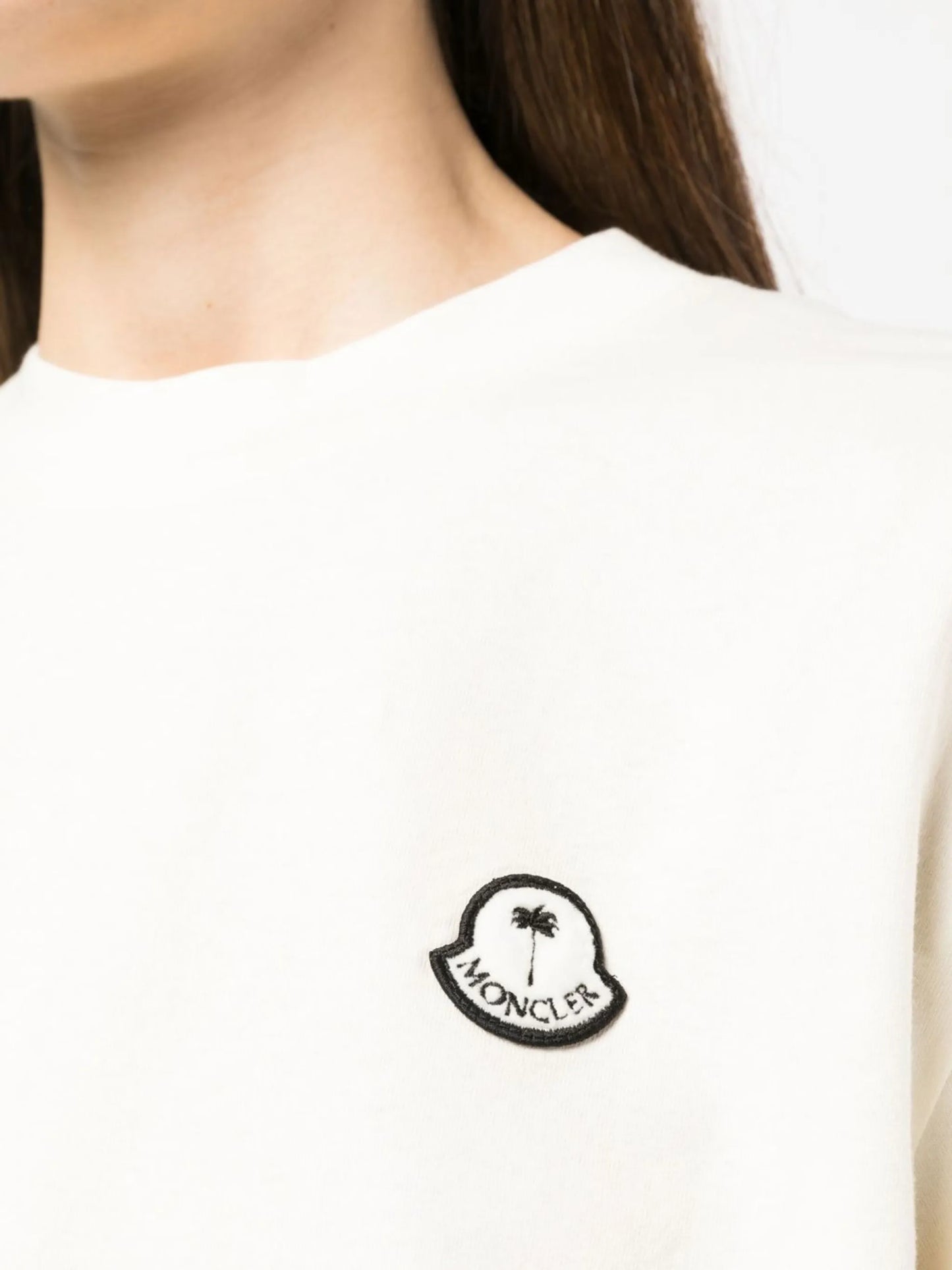 logo-patch short-sleeved T-shirt