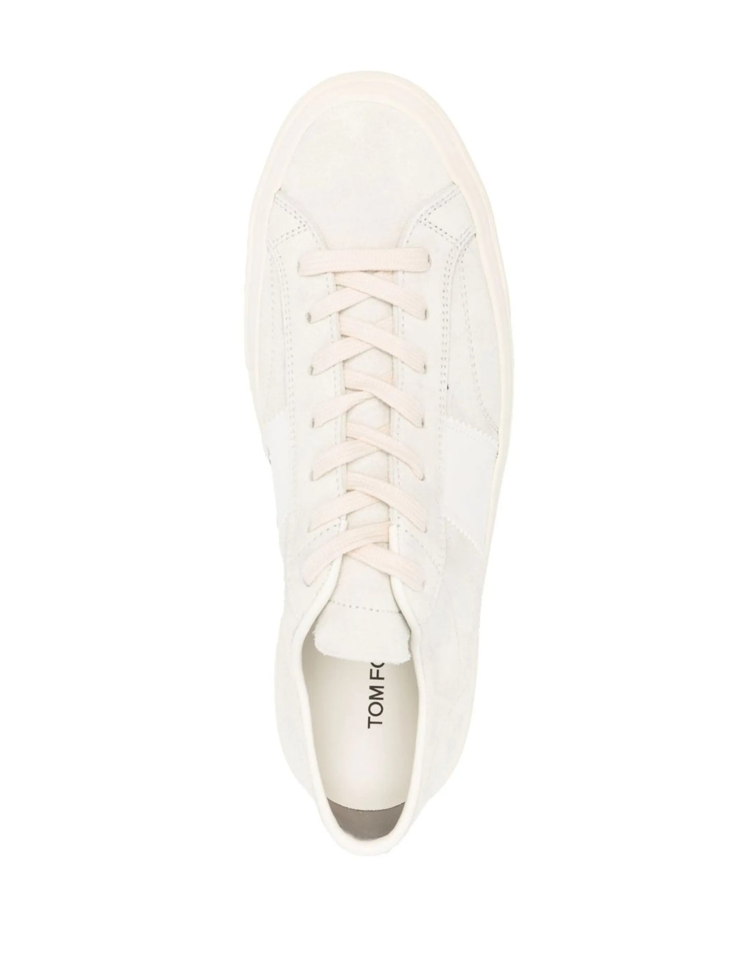 logo-patch lace-up sneakers
