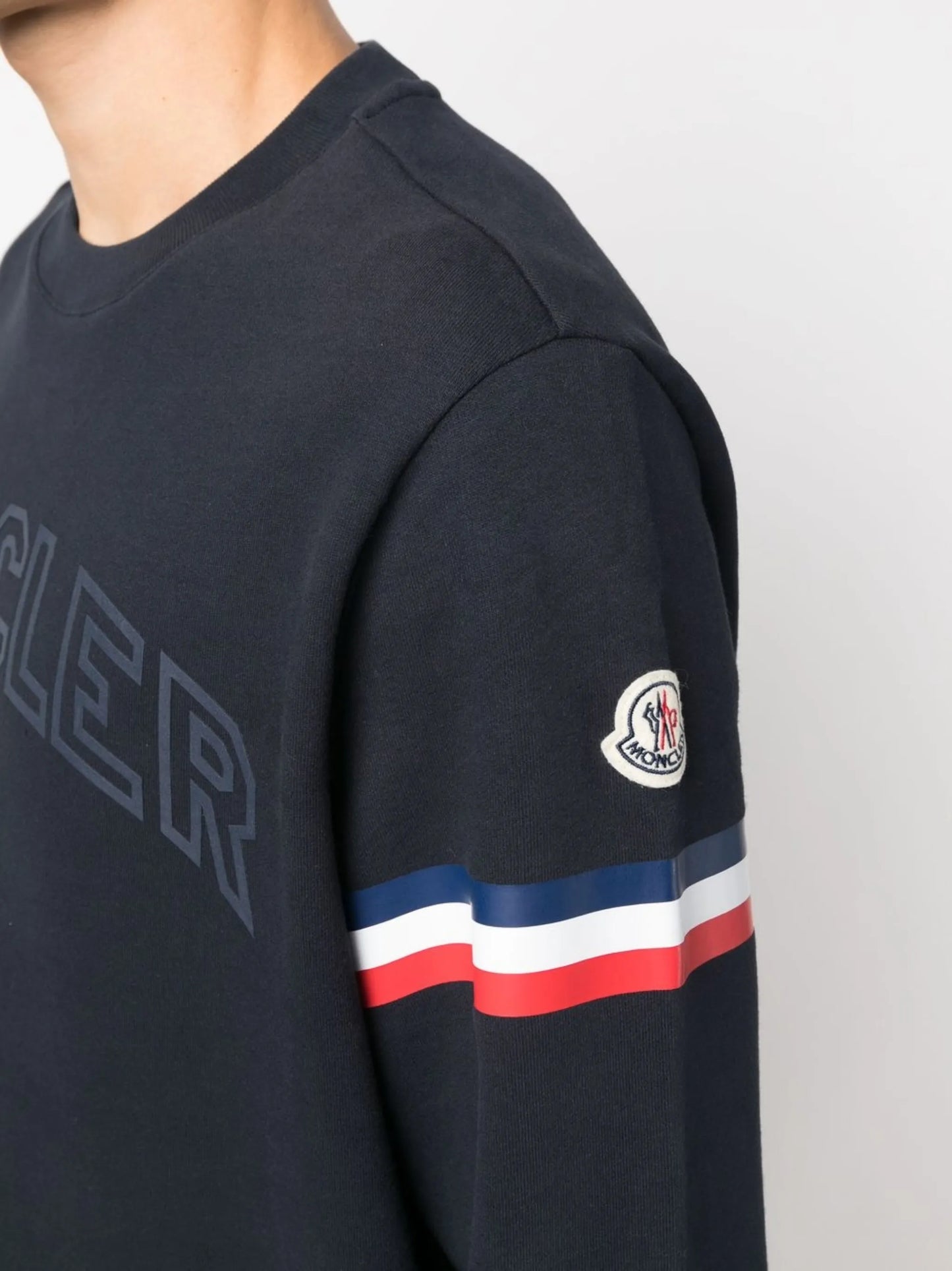 logo-print cotton sweatshirt