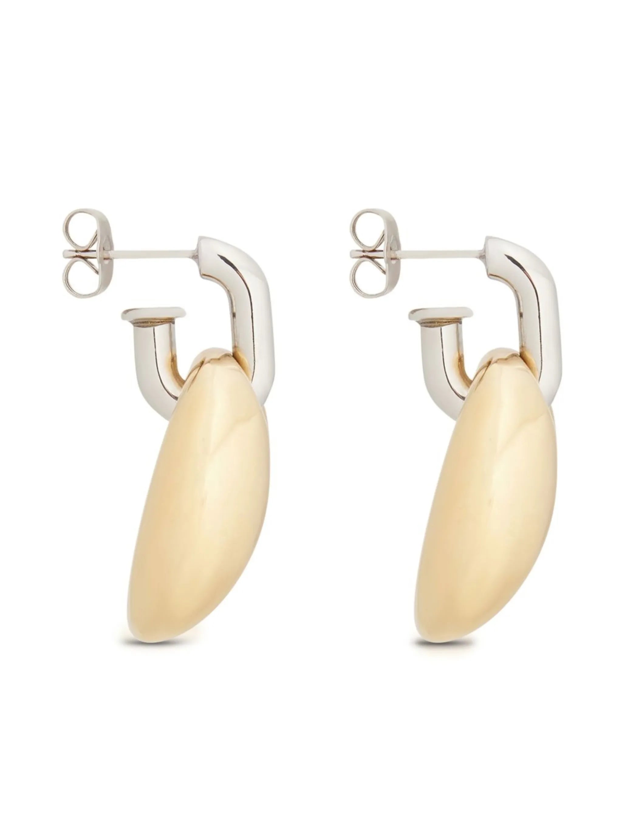 Eight chunky earrings