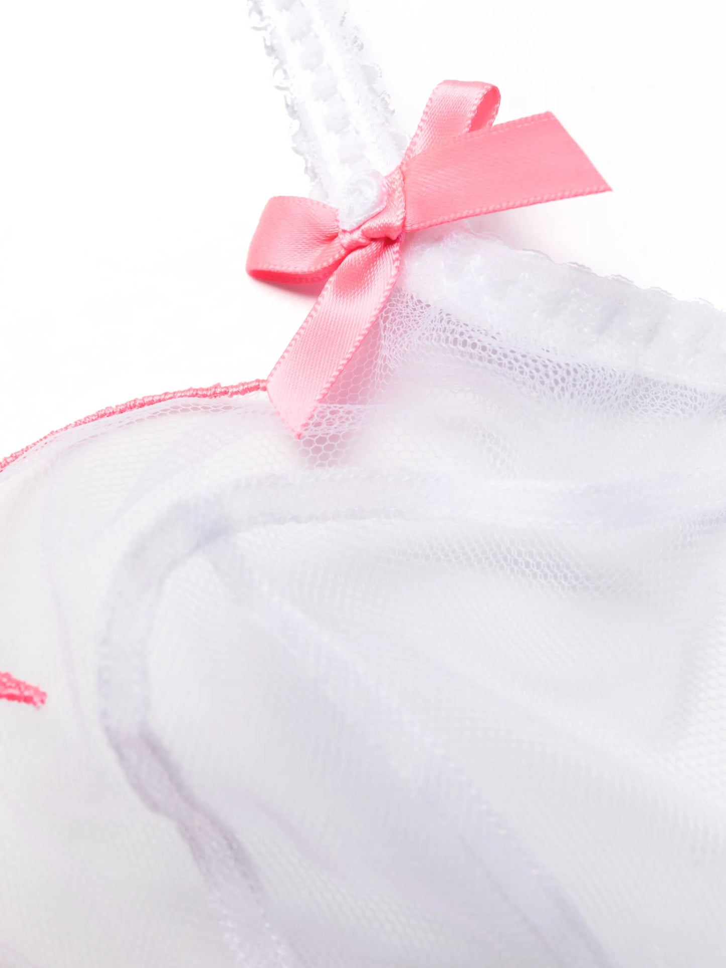 Lorna scallop-edge bra