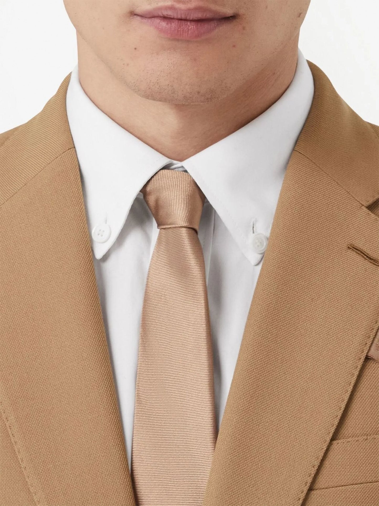 single-breasted wool blazer