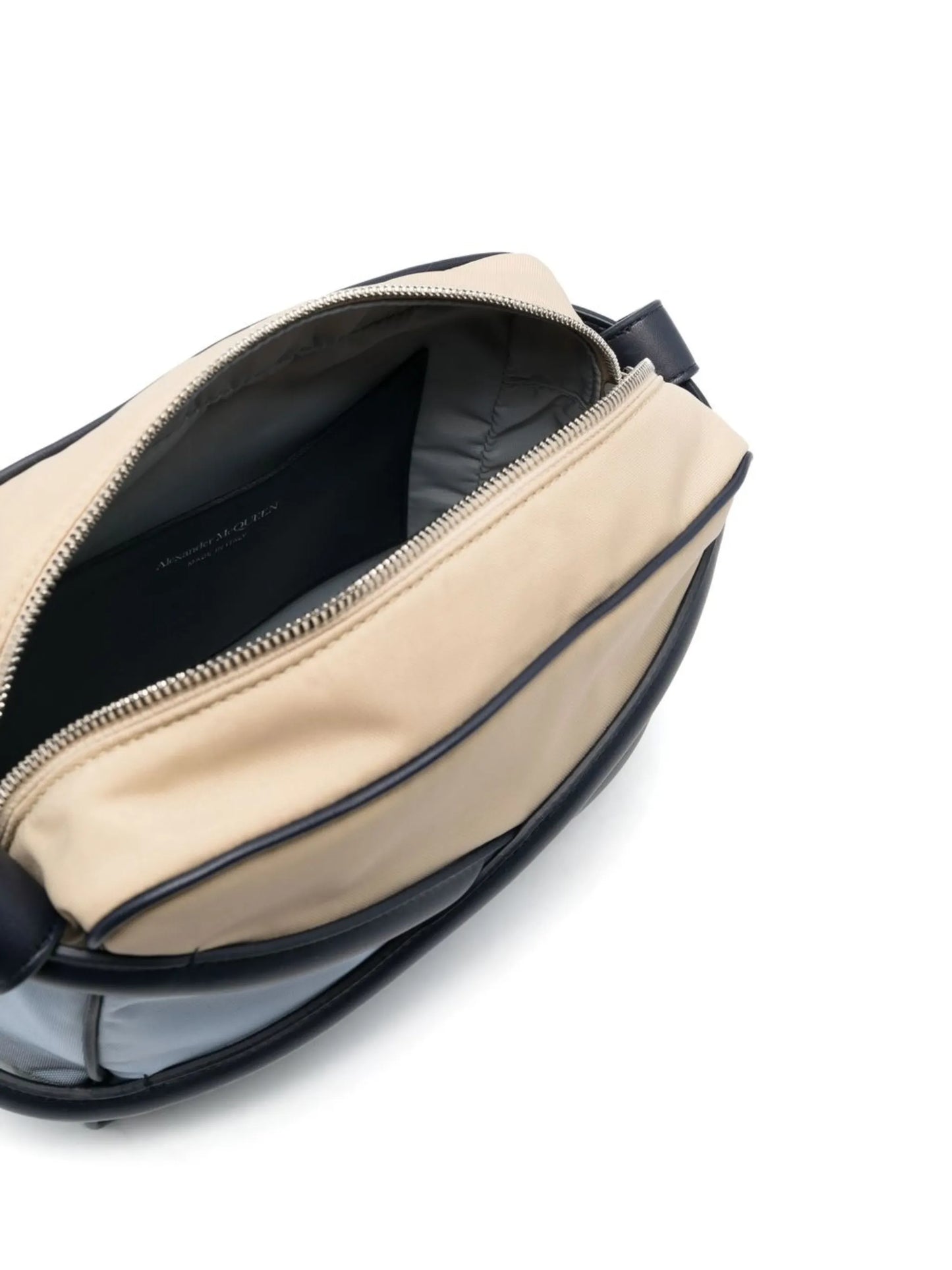 logo-print camera bag