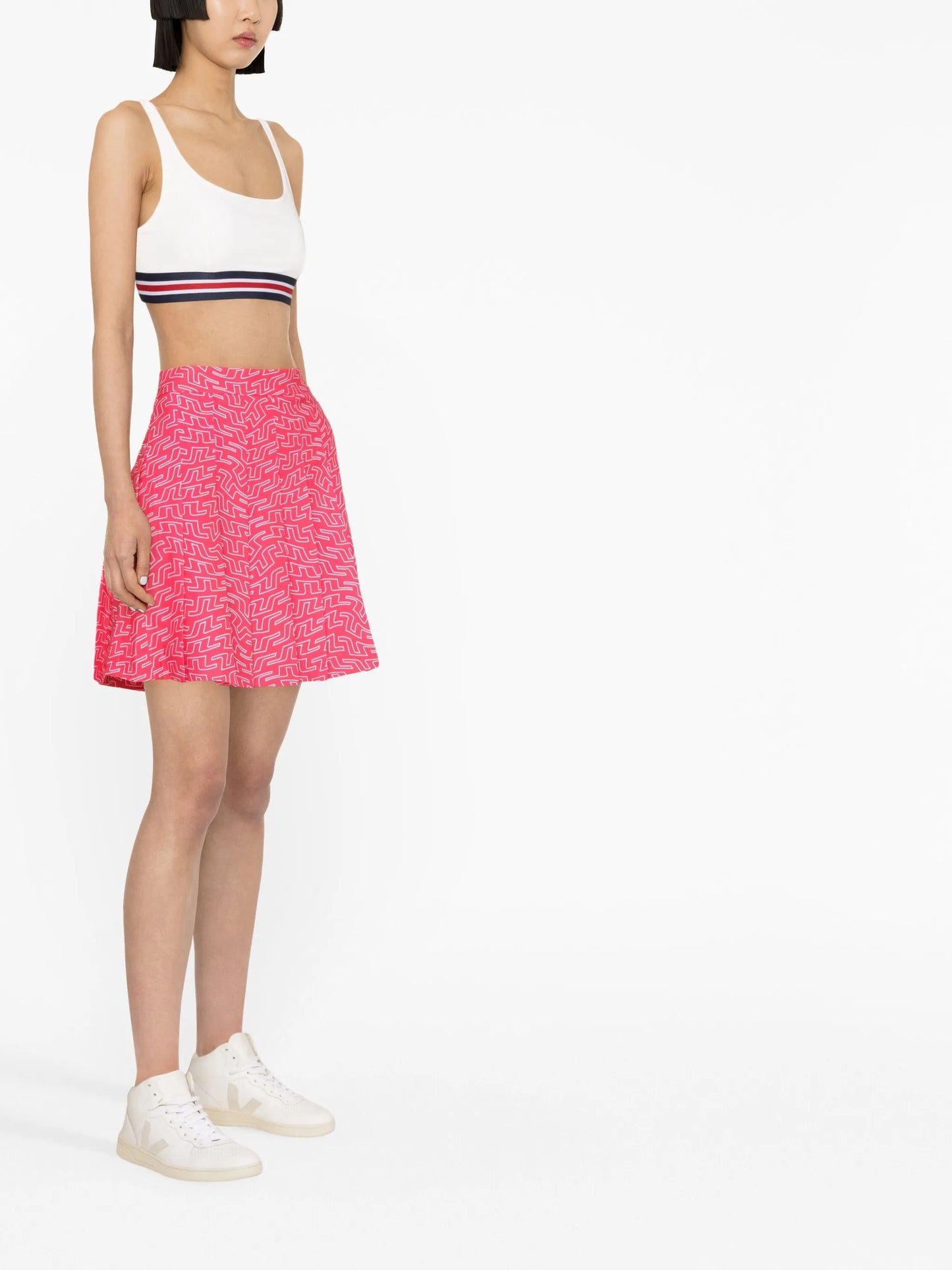 Adina printed golf shorts