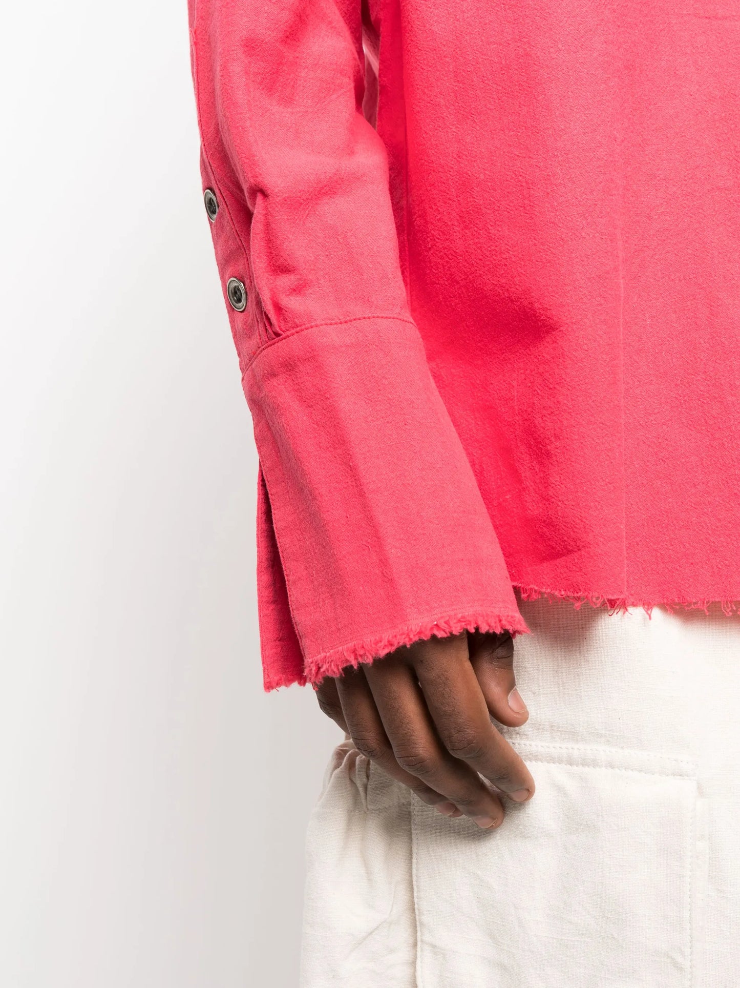 pleated-bib tuxedo shirt