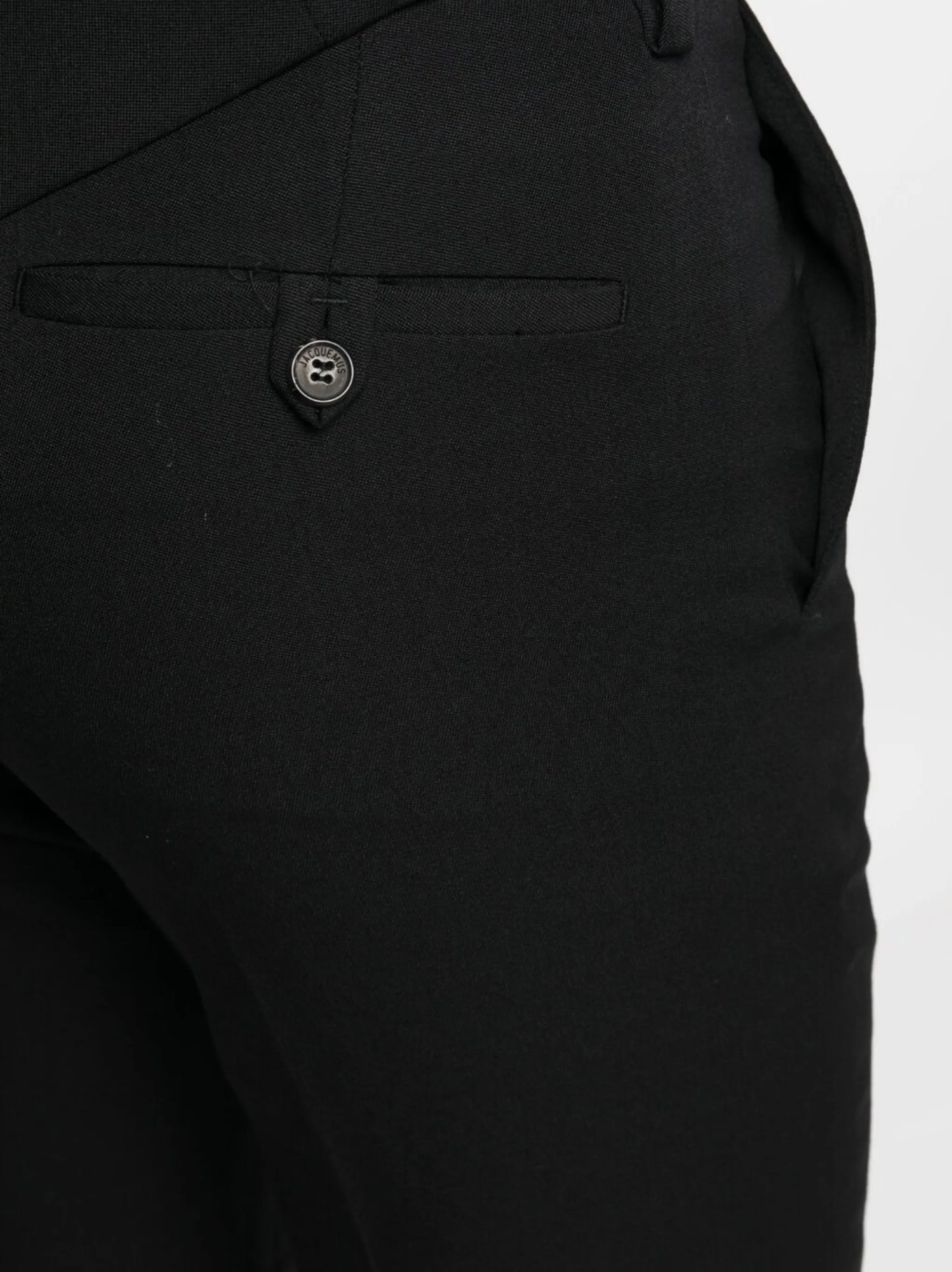 mid-rise straight-leg pants