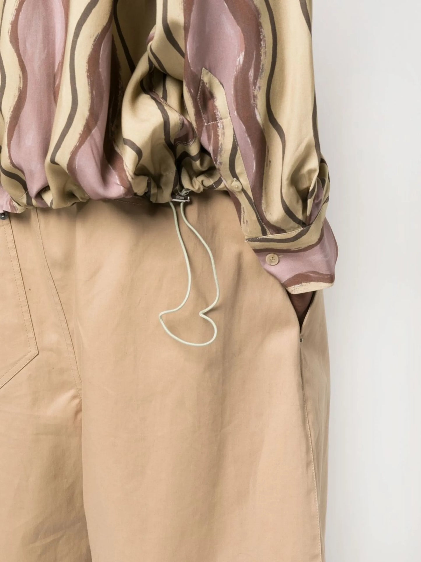 Le haut Pingo wavey-print shirt