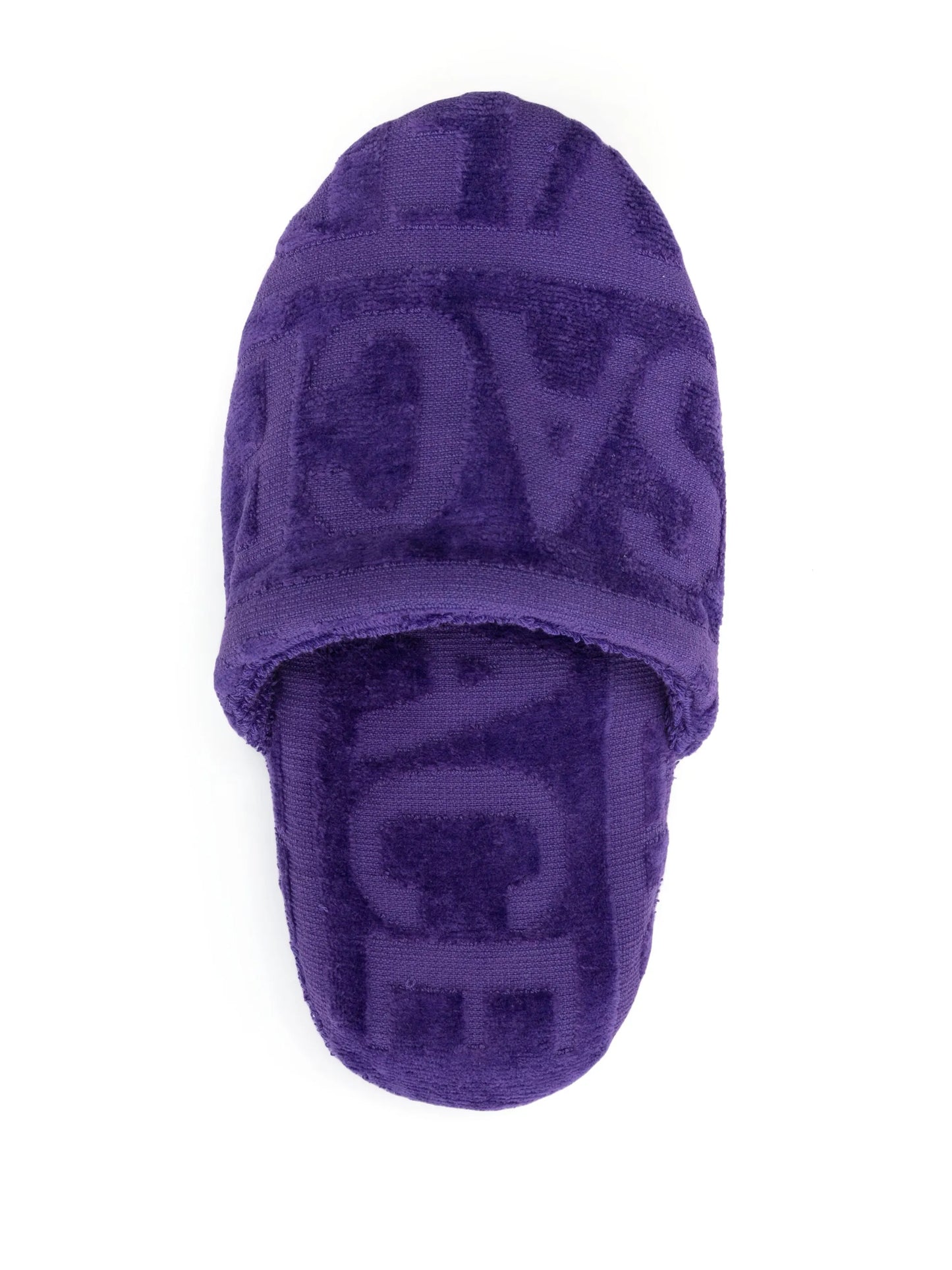 Versace Allover towel slippers