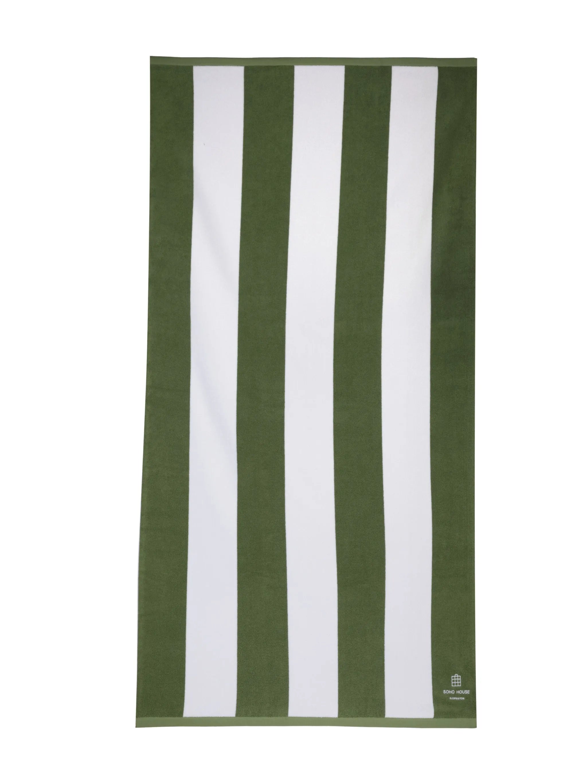 striped cotton towel