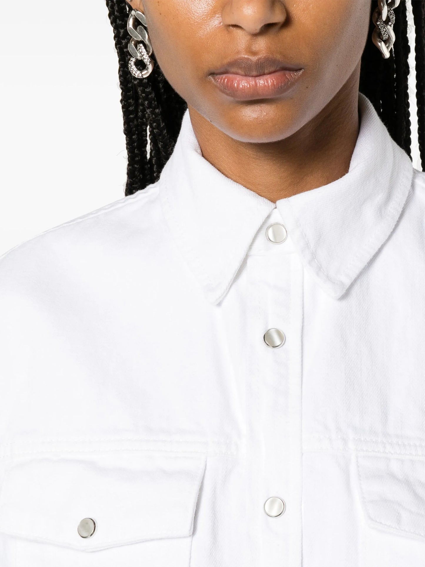 cropped denim jacket