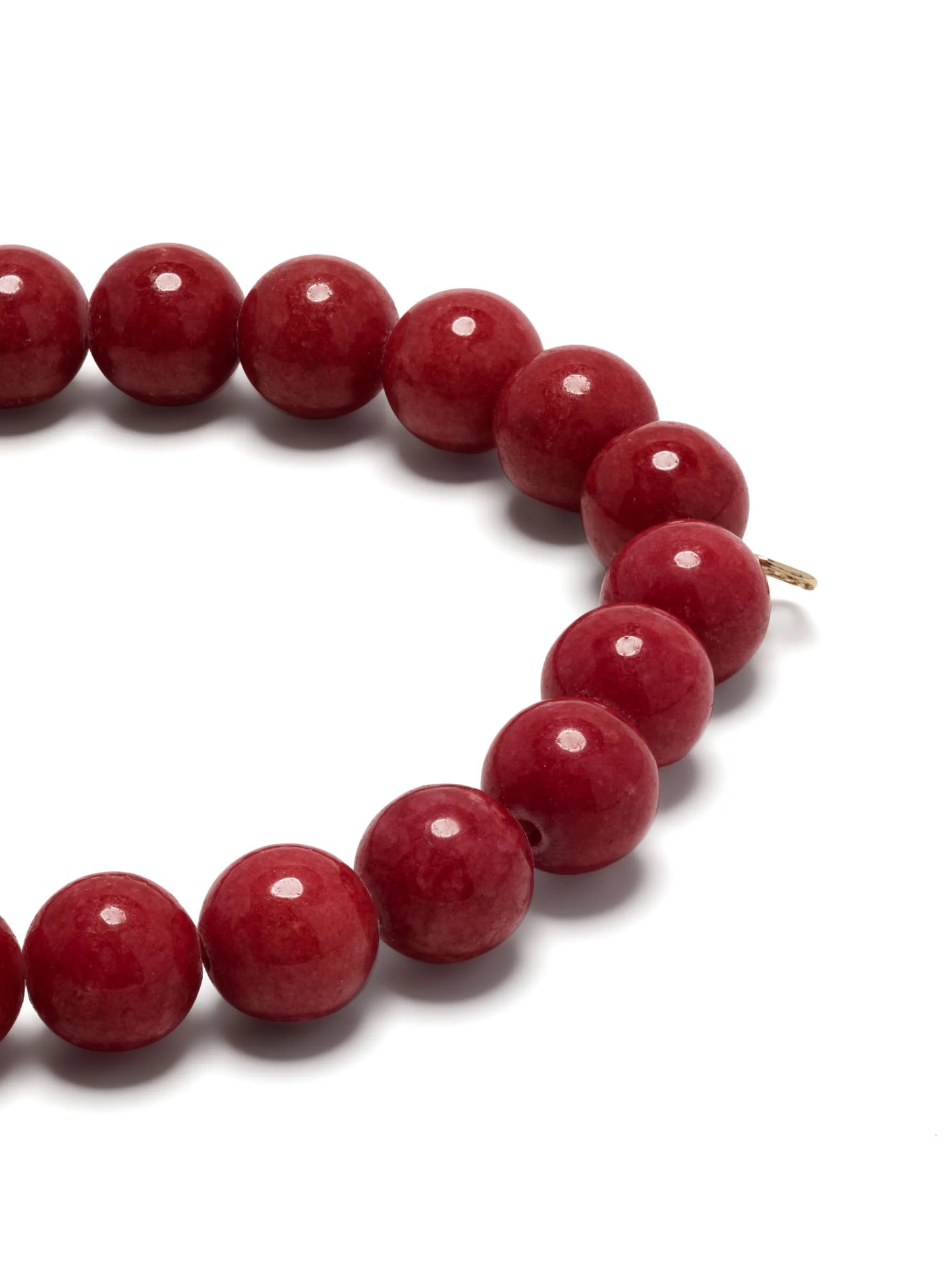 14kt yellow gold sapphire and jade bead bracelet
