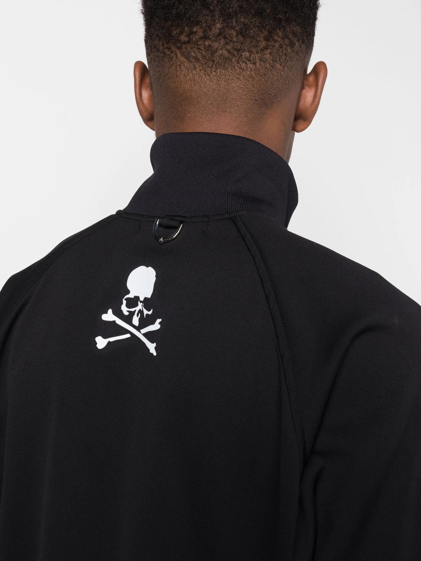 skull-print track jacket