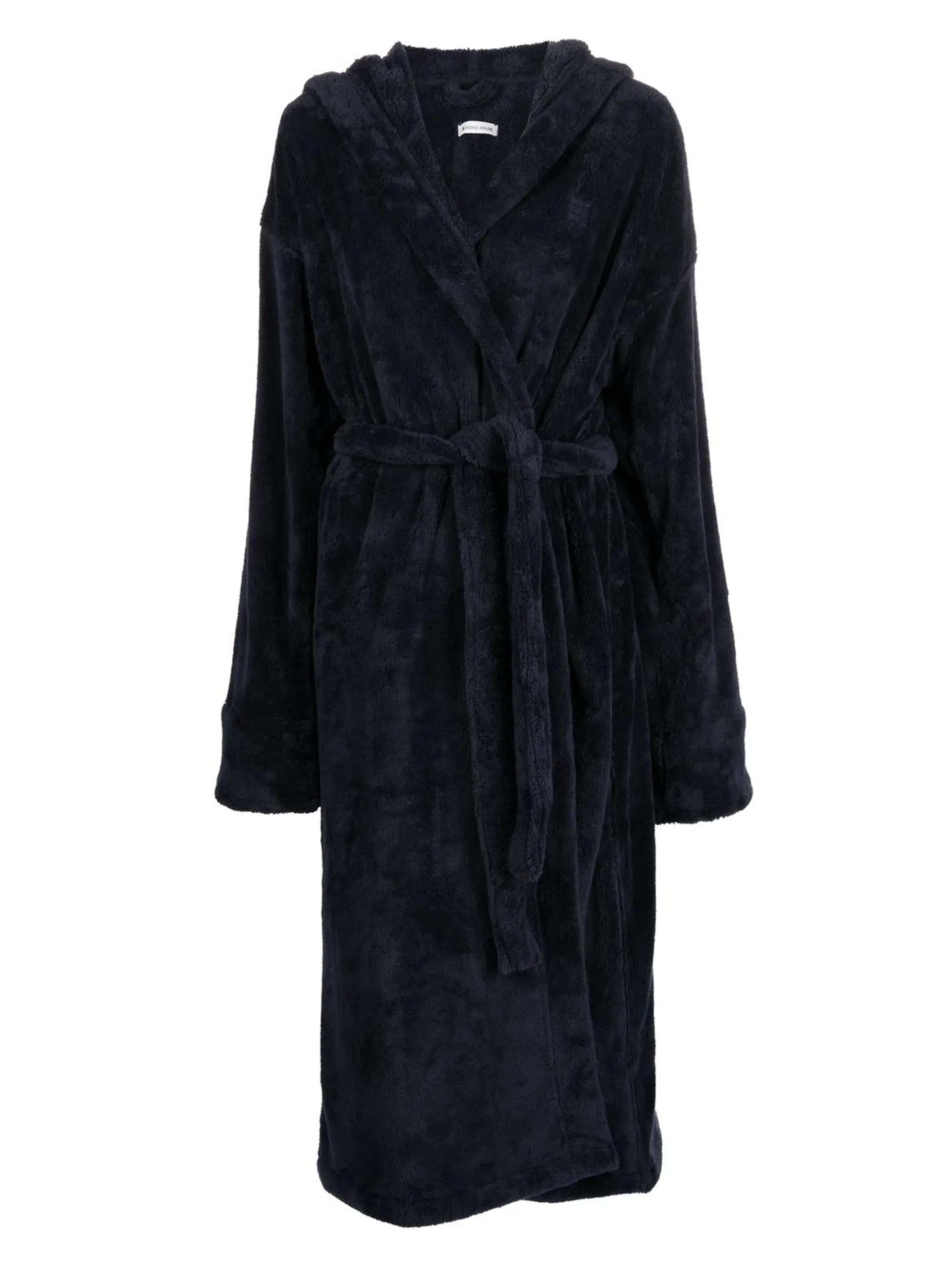 House logo-embroidered robe